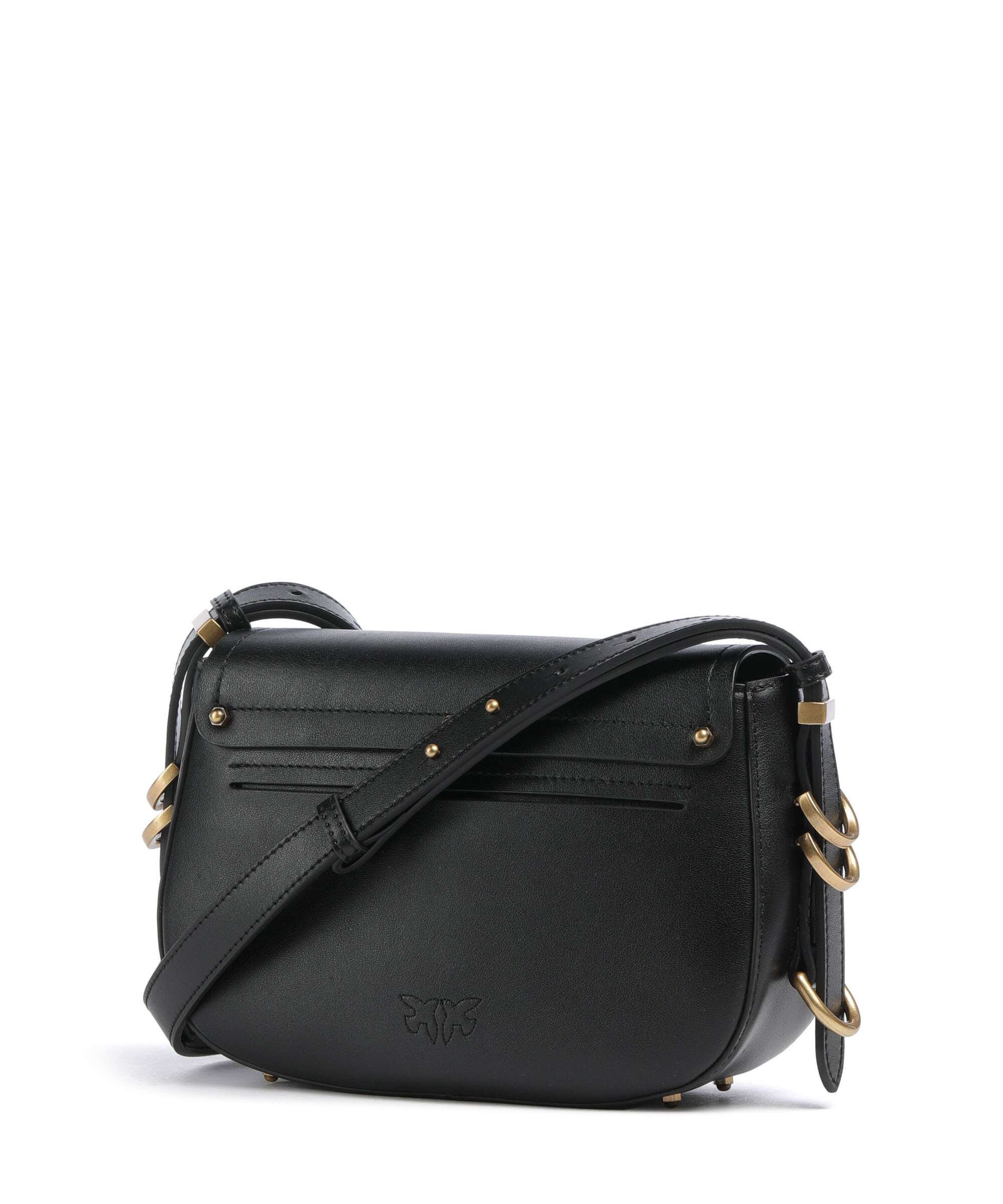 Pinko Saddle Mini Sac bandoulière nero/antique gold - Image 2