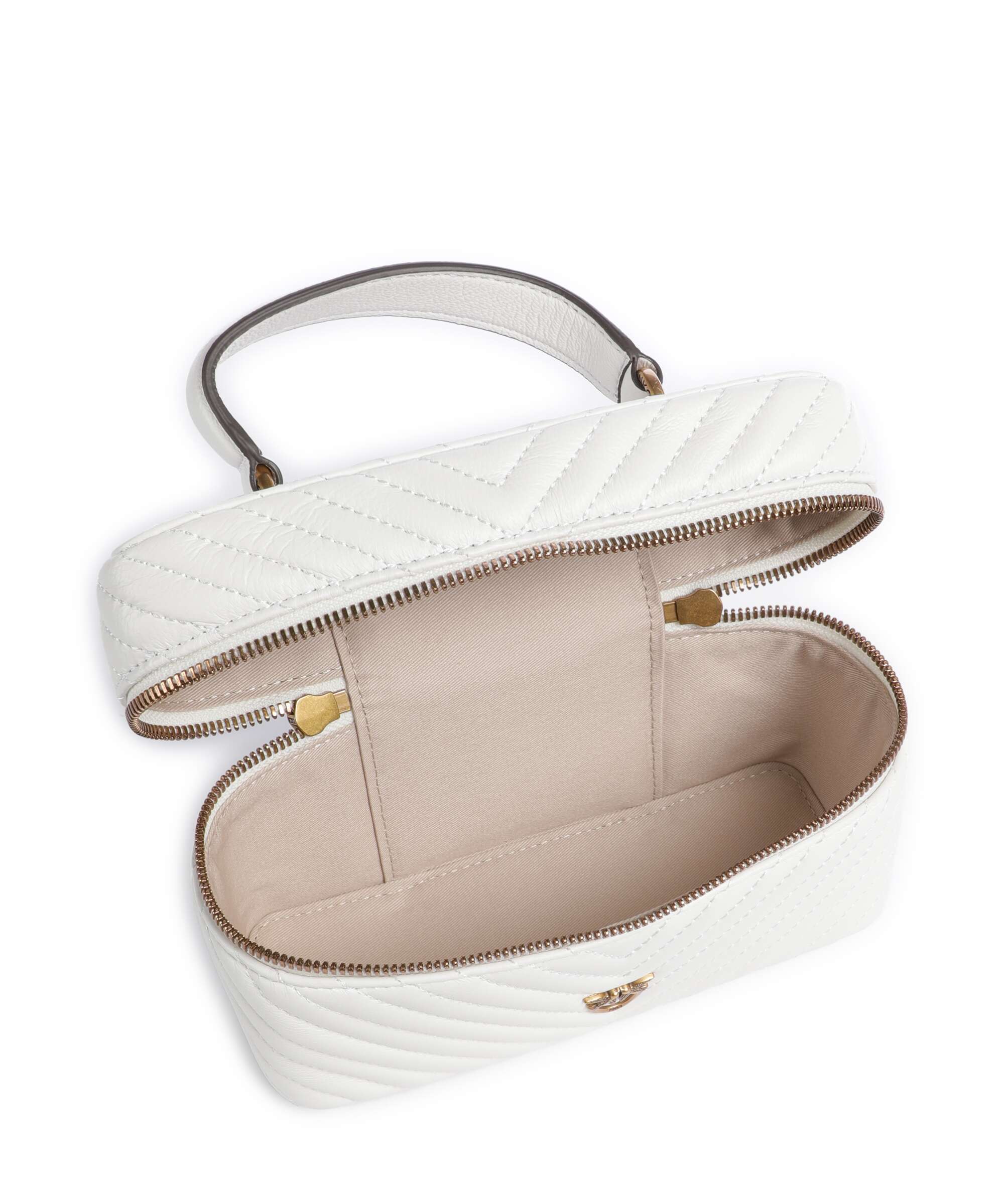Pinko Vanity Mini Sac à main bianco nembo/antique gold - Image 6