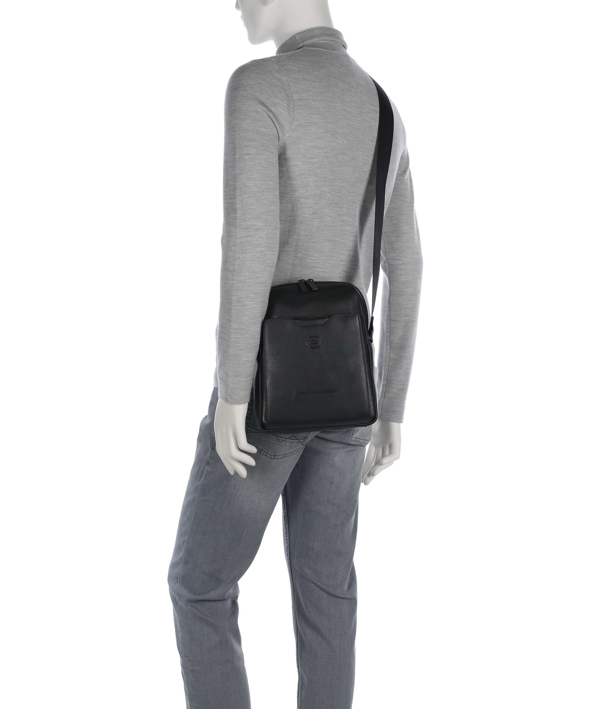 Piquadro Ael Sac bandoulière black - Image 3