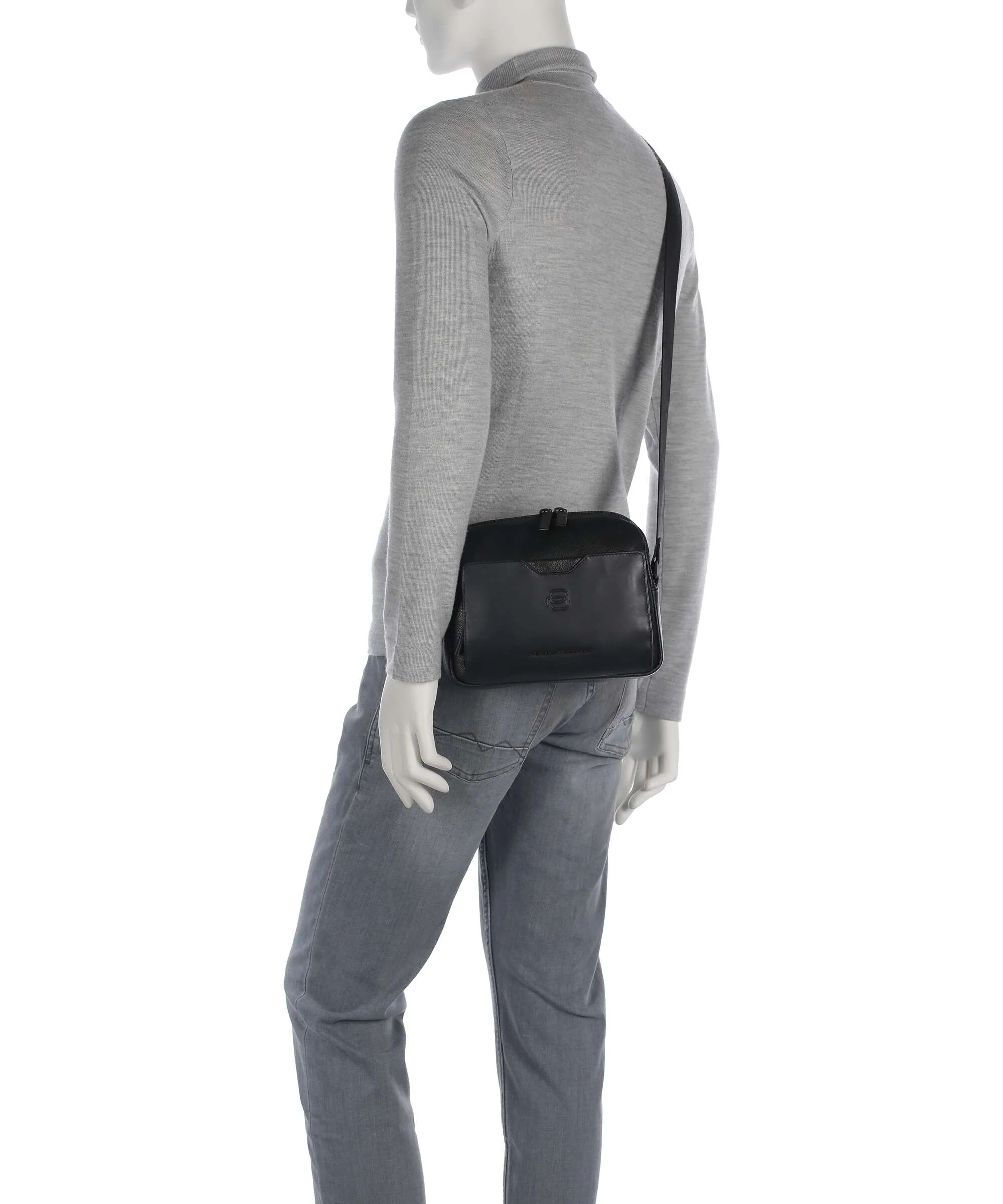 Piquadro Ael Sac bandoulière black - Image 3