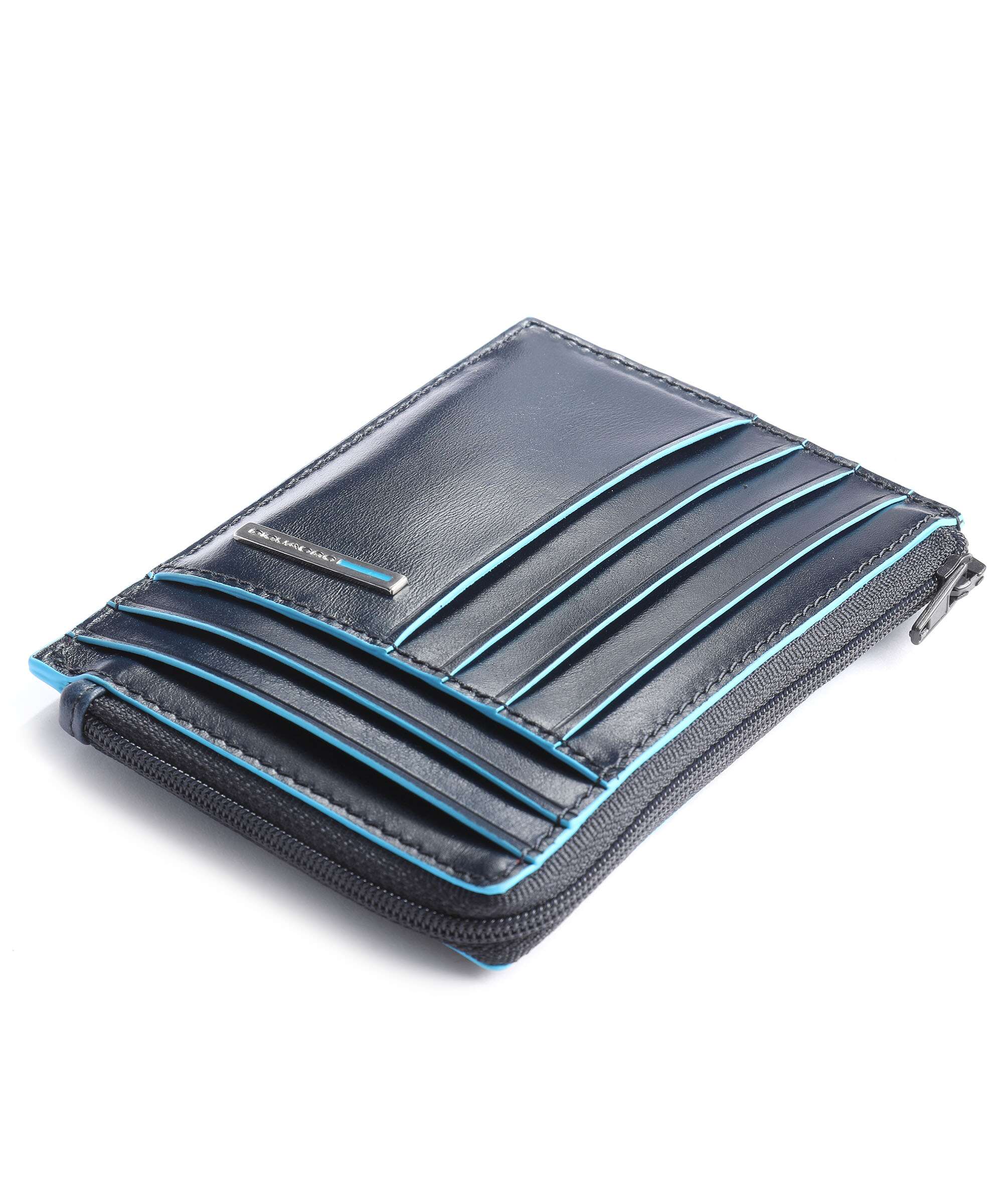 Piquadro Blue Square Étui à cartes crédit dark blue - Image 3