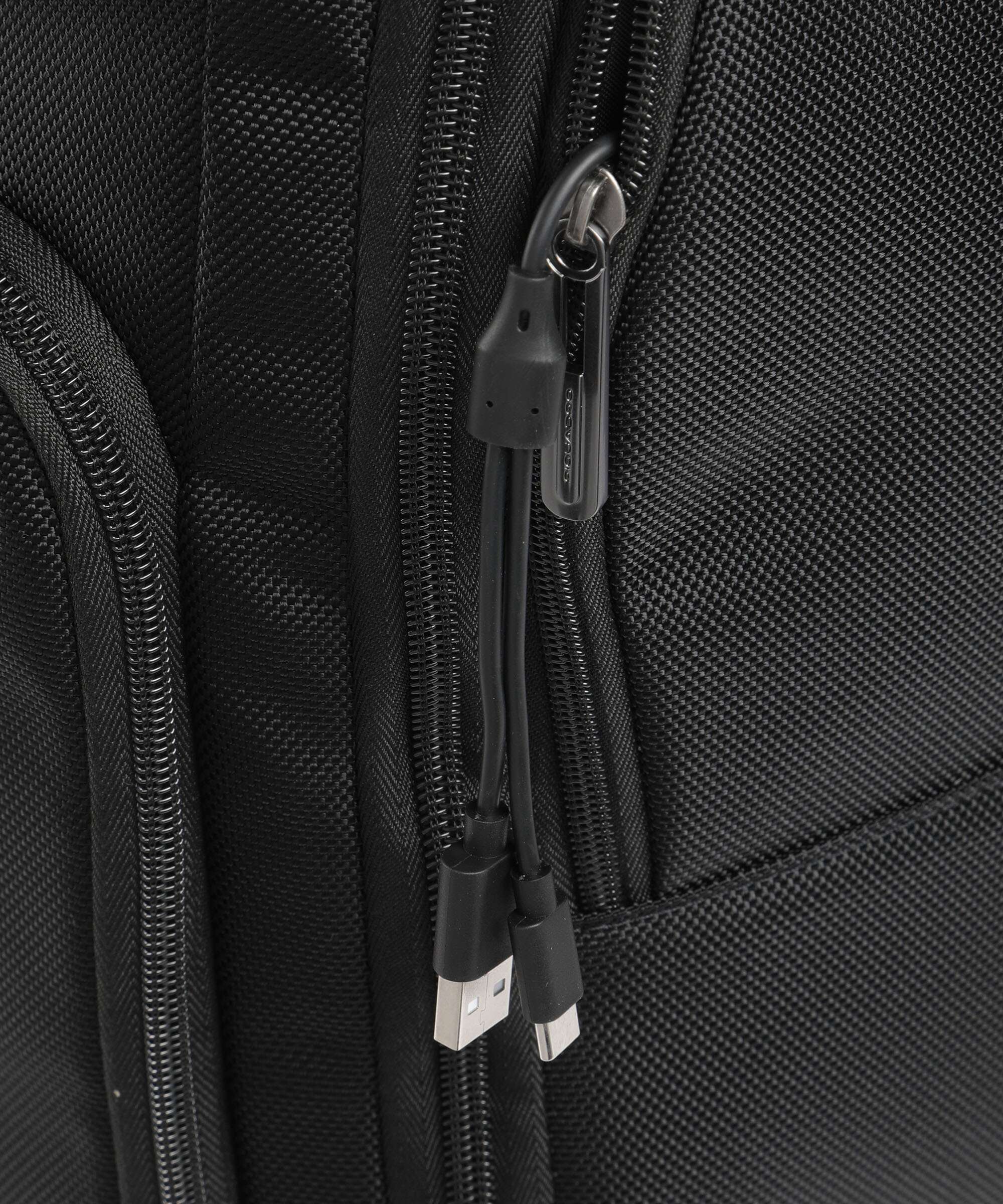 Piquadro Brief S Valise 4 roues nero - Image 4