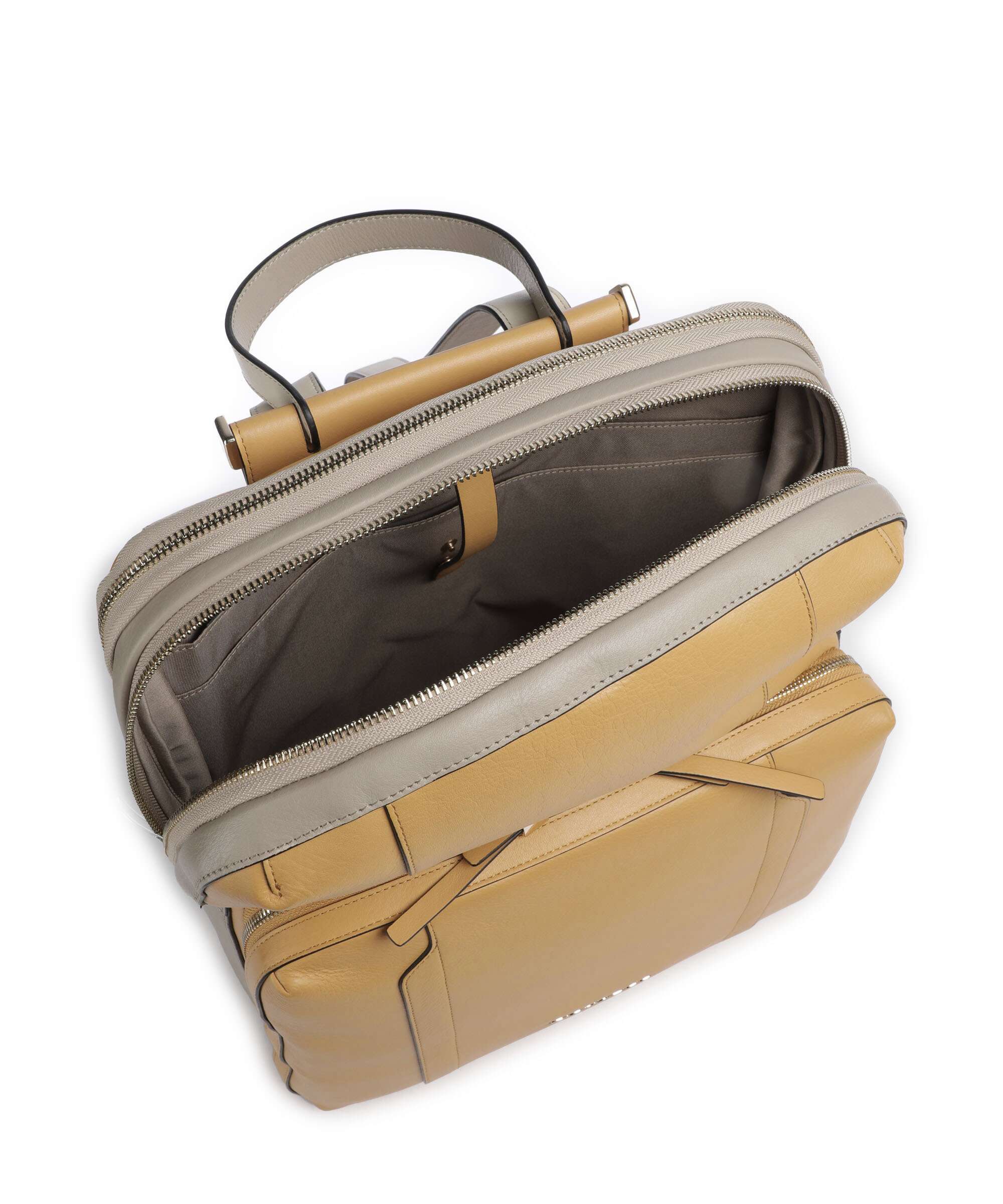Piquadro Circle Sac à dos d'ordinateur yellow/beige - Image 5