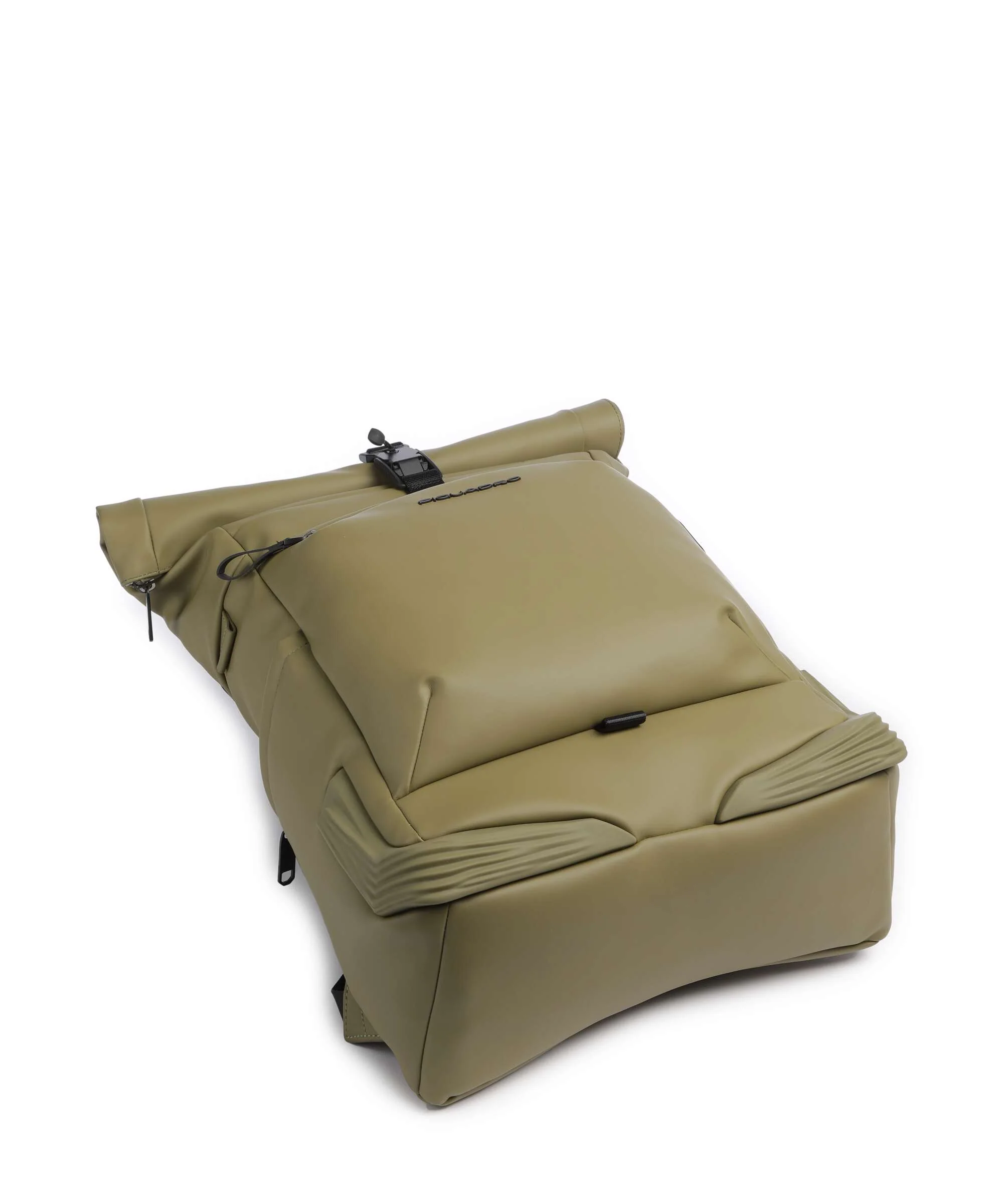 Piquadro Corner Special Sac à dos roll-top light green - Image 5