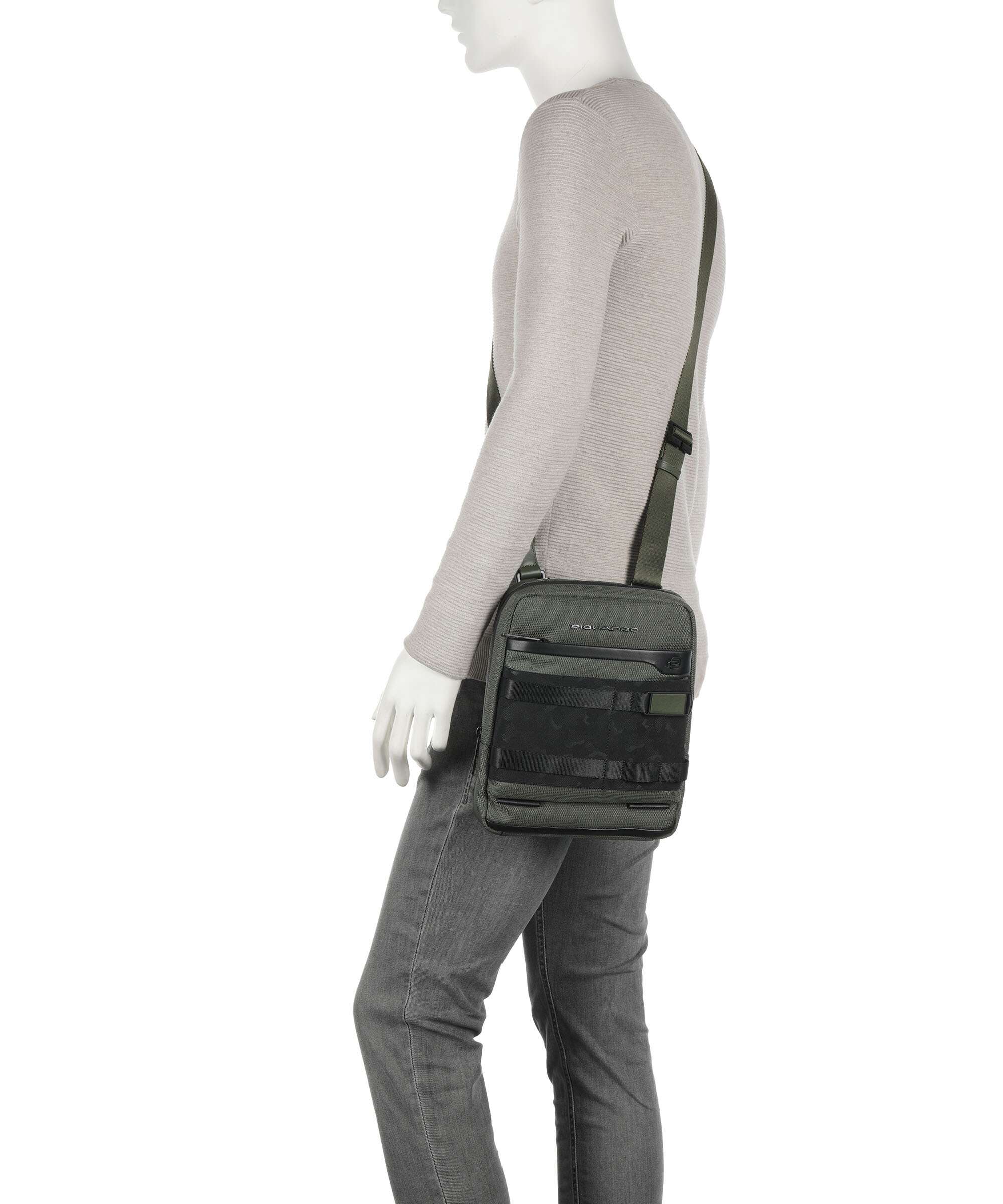 Piquadro FX Sac bandoulière verde - Image 3