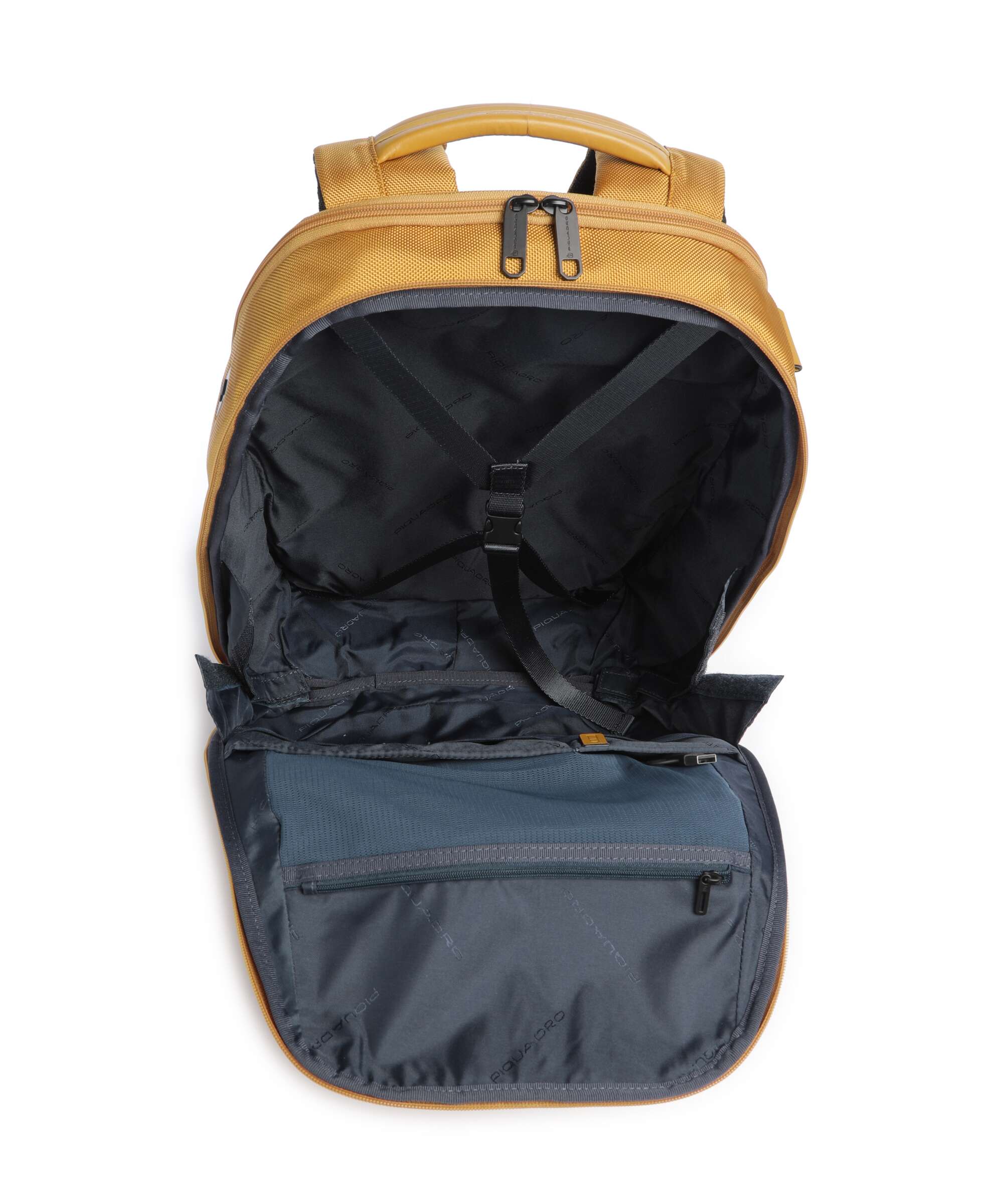 Piquadro Lyss Easyjet Sac à dos de voyage yellow - Image 6
