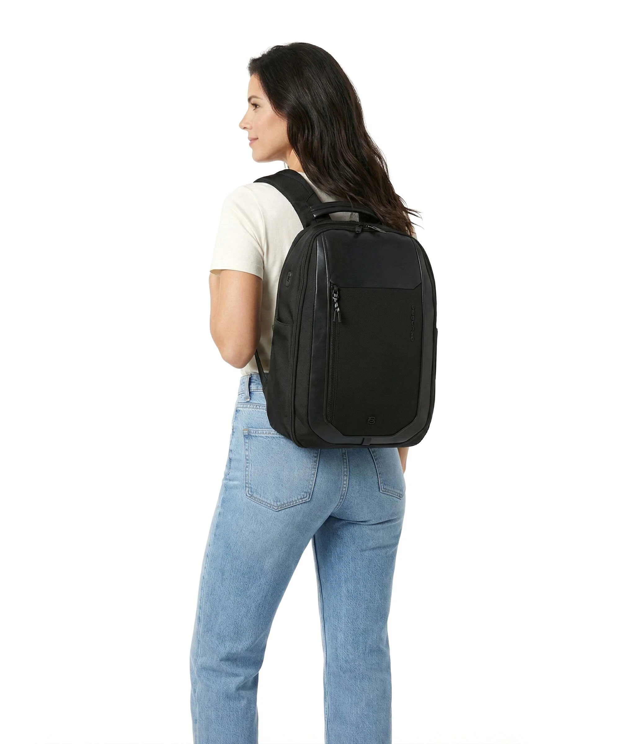 Piquadro Lyss Easyjet Sac à dos de voyage black - Image 3
