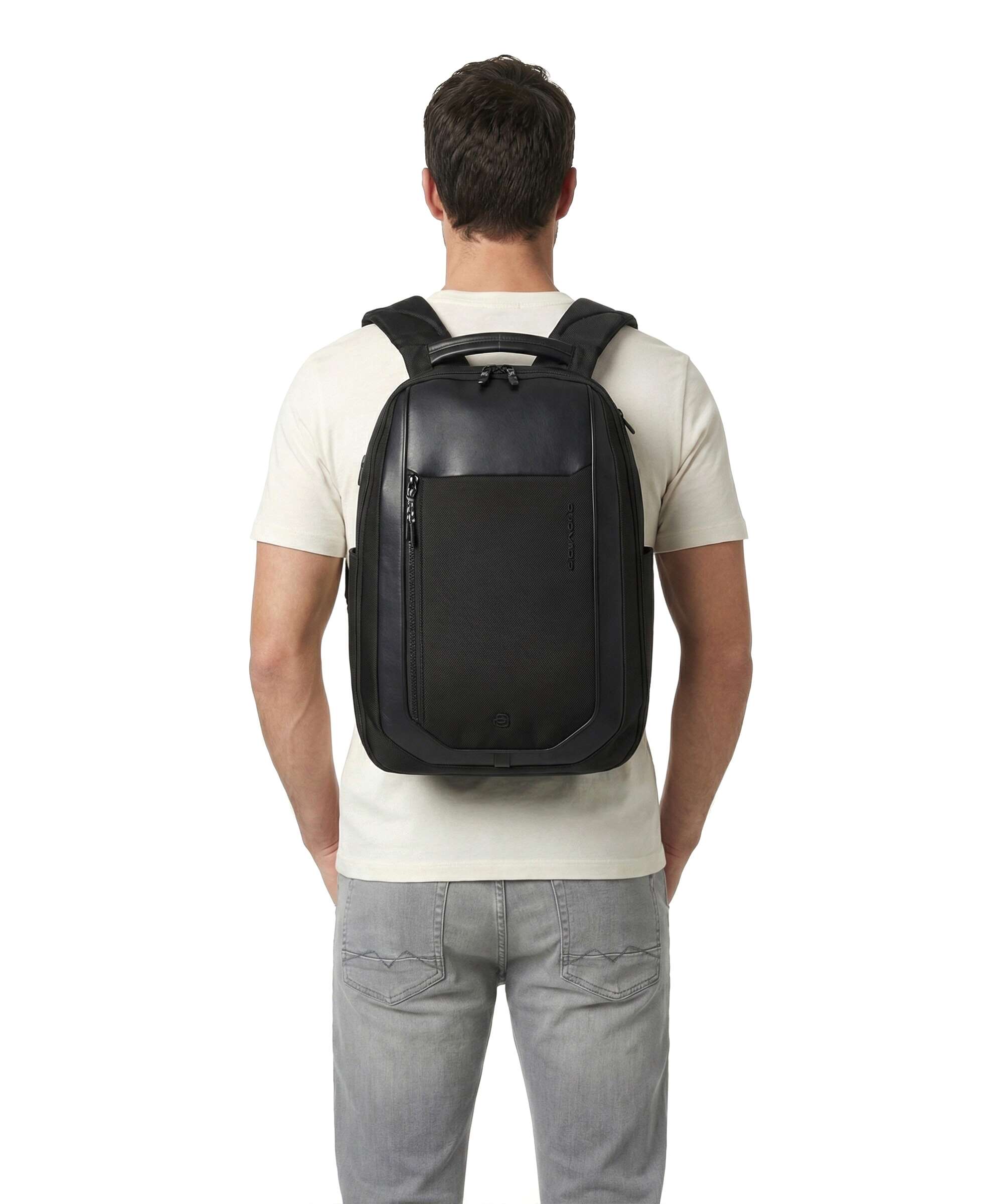 Piquadro Lyss Easyjet Sac à dos de voyage black - Image 4