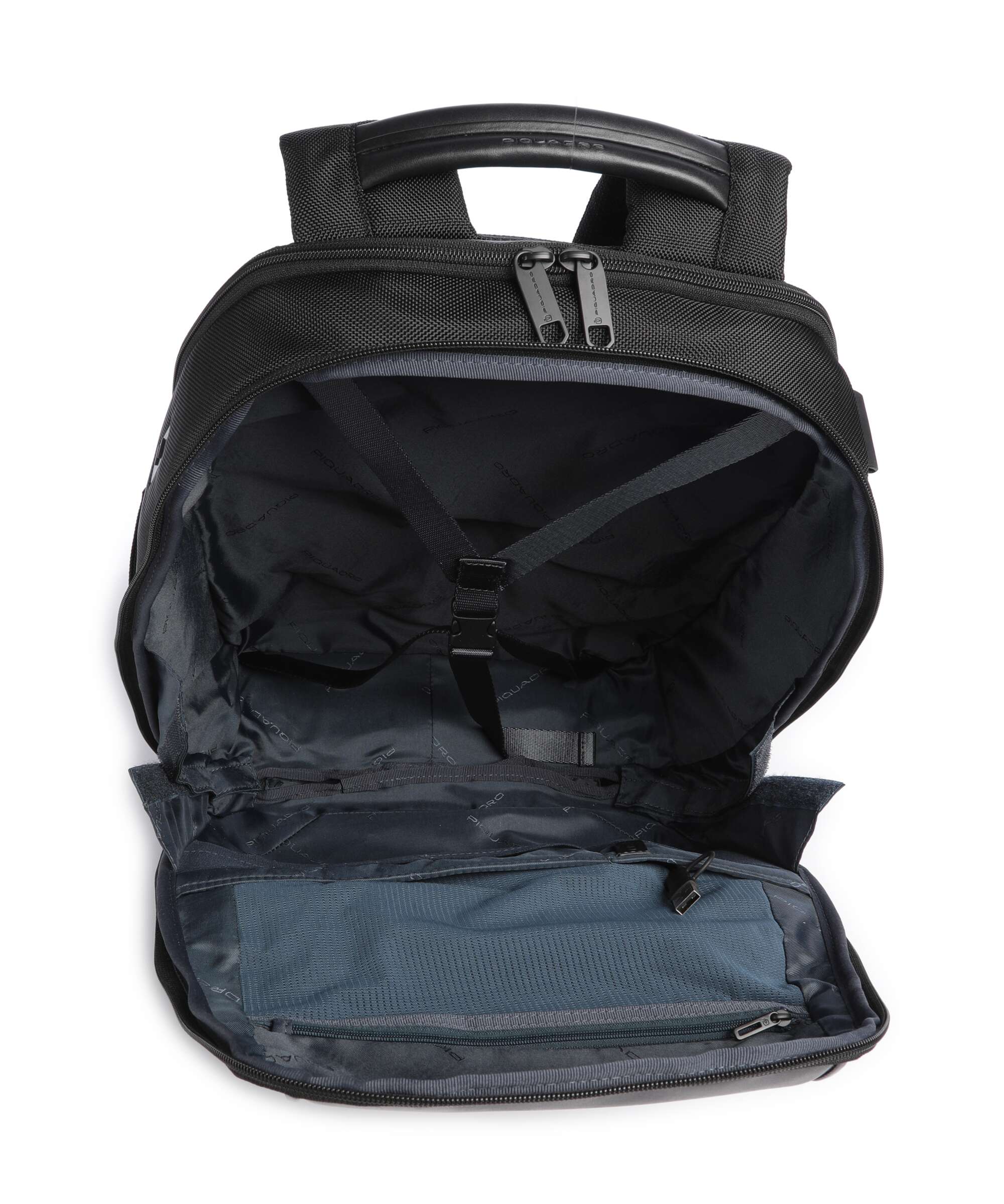 Piquadro Lyss Easyjet Sac à dos de voyage black - Image 7