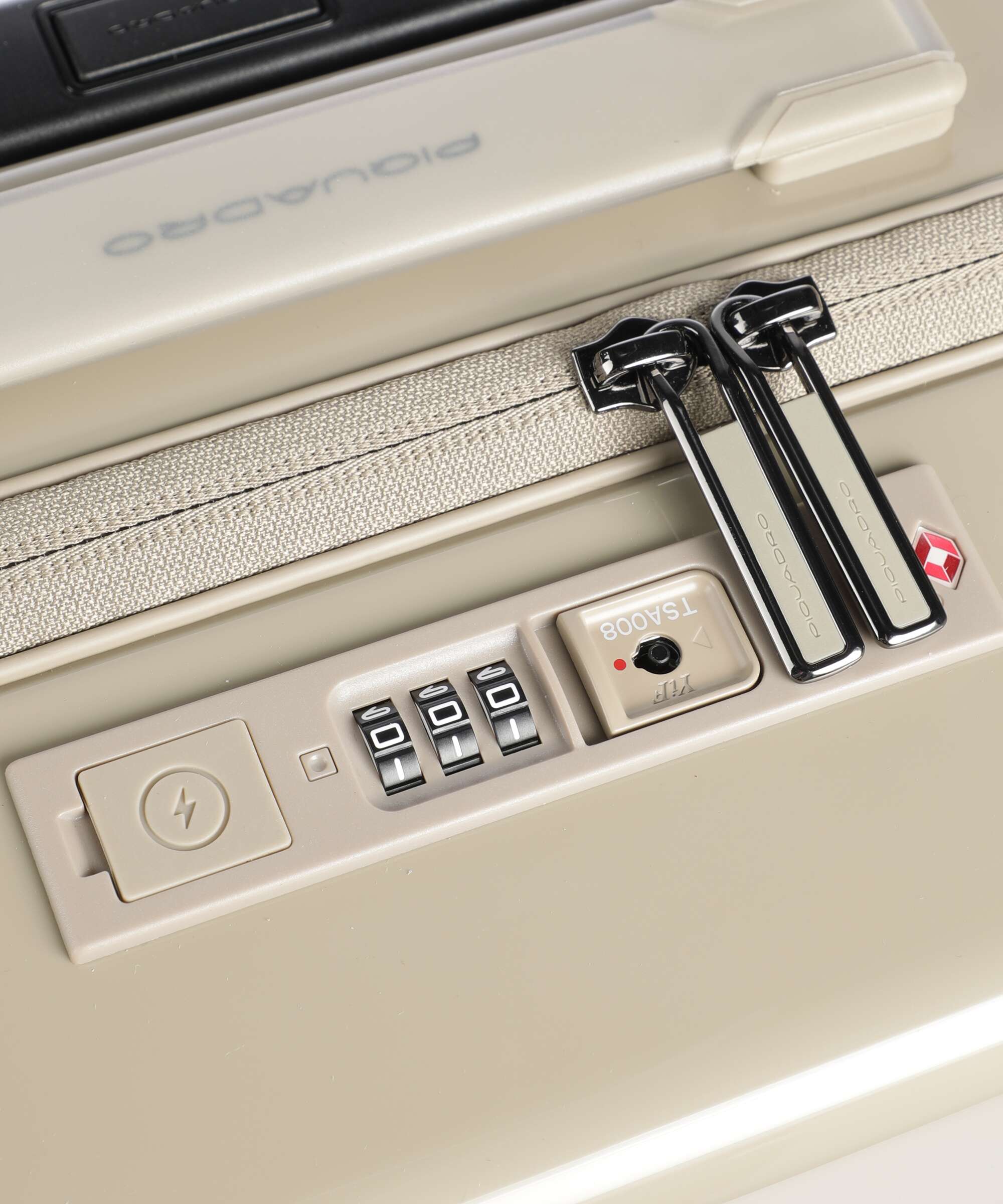 Piquadro POP Valise 4 roues beige - Image 3