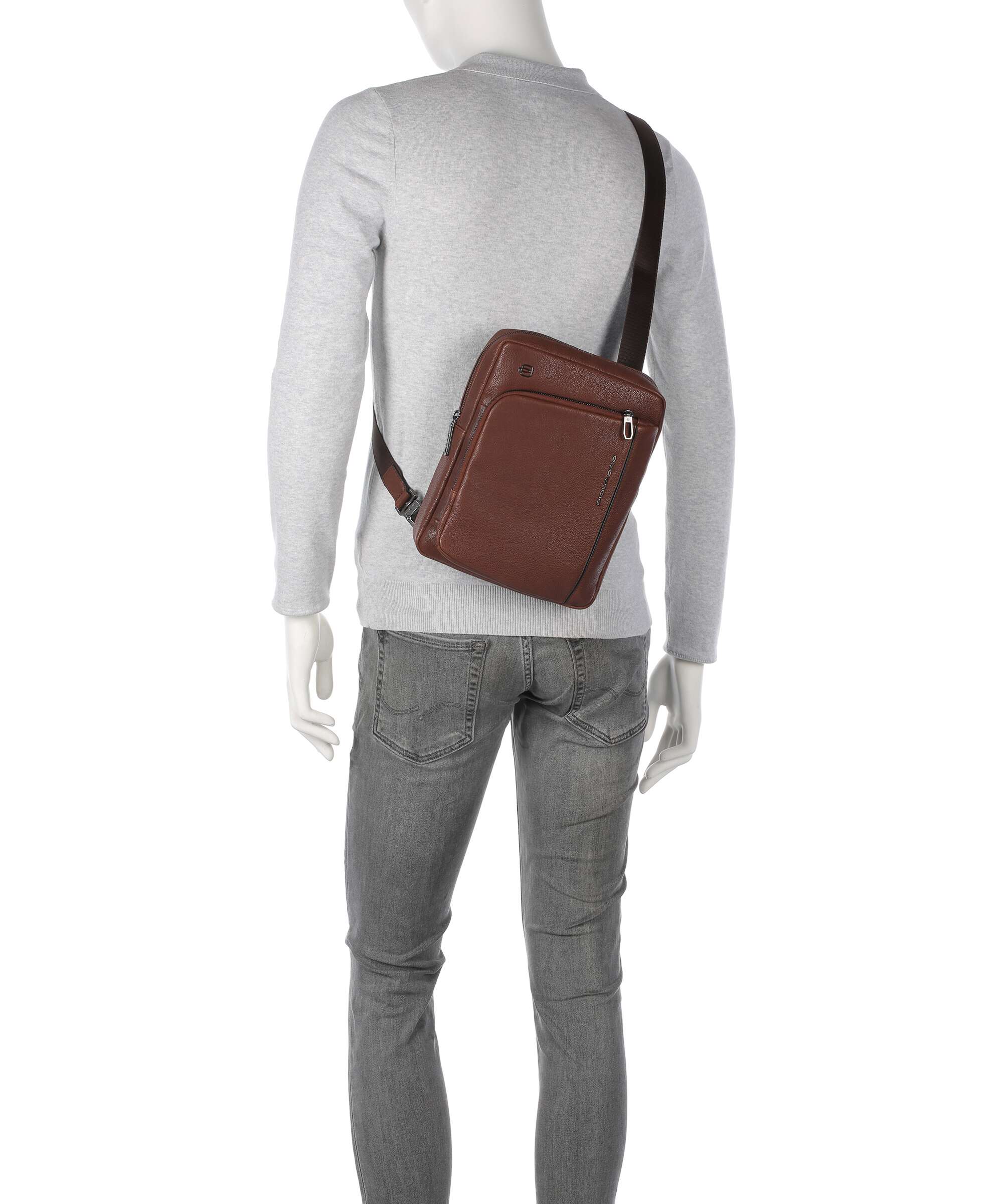 Piquadro S134 Sac bandoulière brown - Image 4