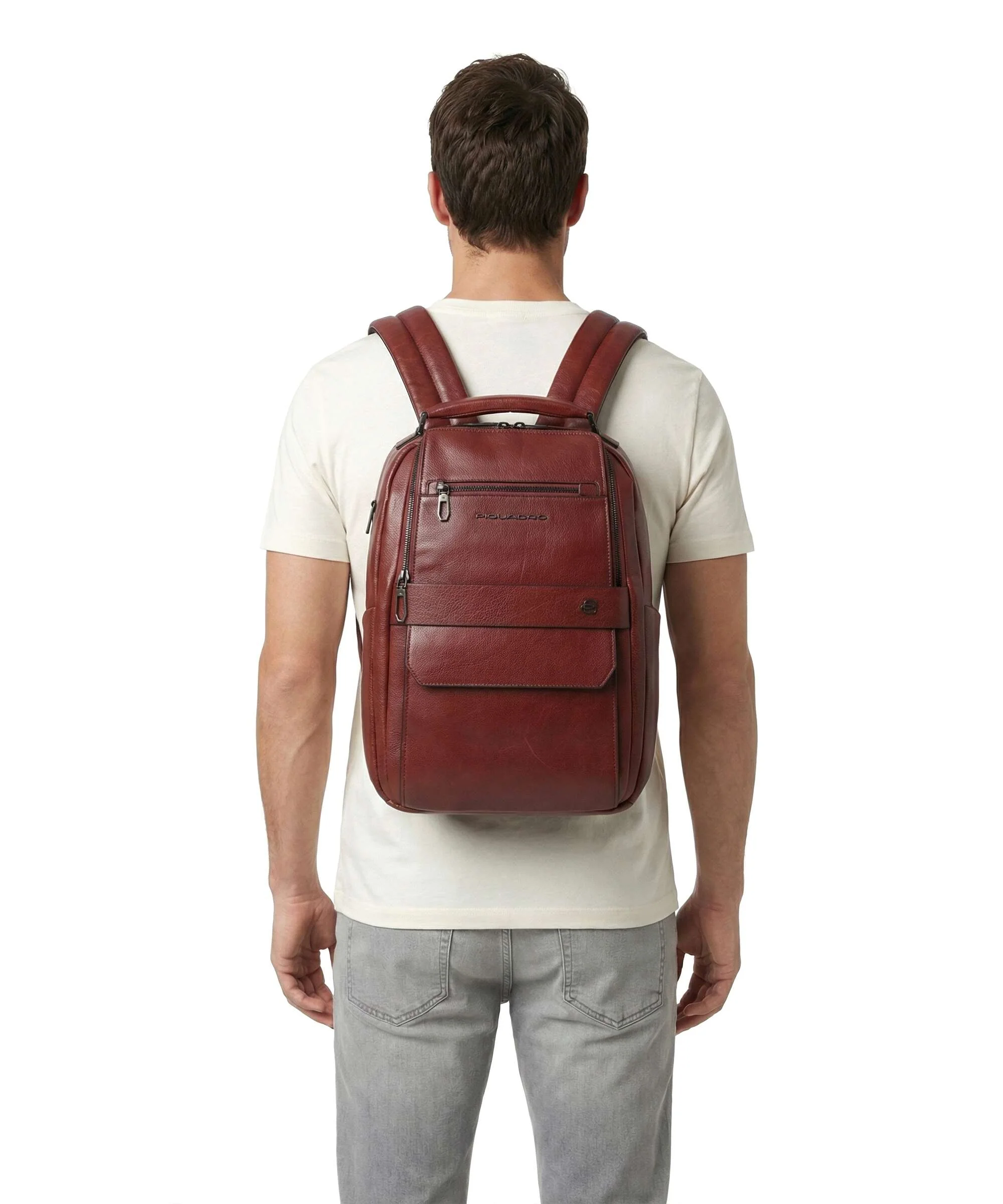 Piquadro Solm Sac à dos cuoio - Image 3