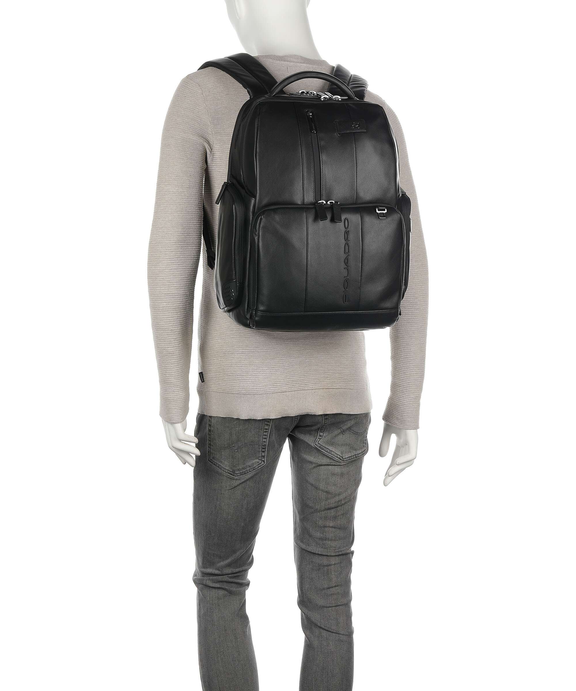 Piquadro Urban Sac à dos d'ordinateur schwarz - Image 3