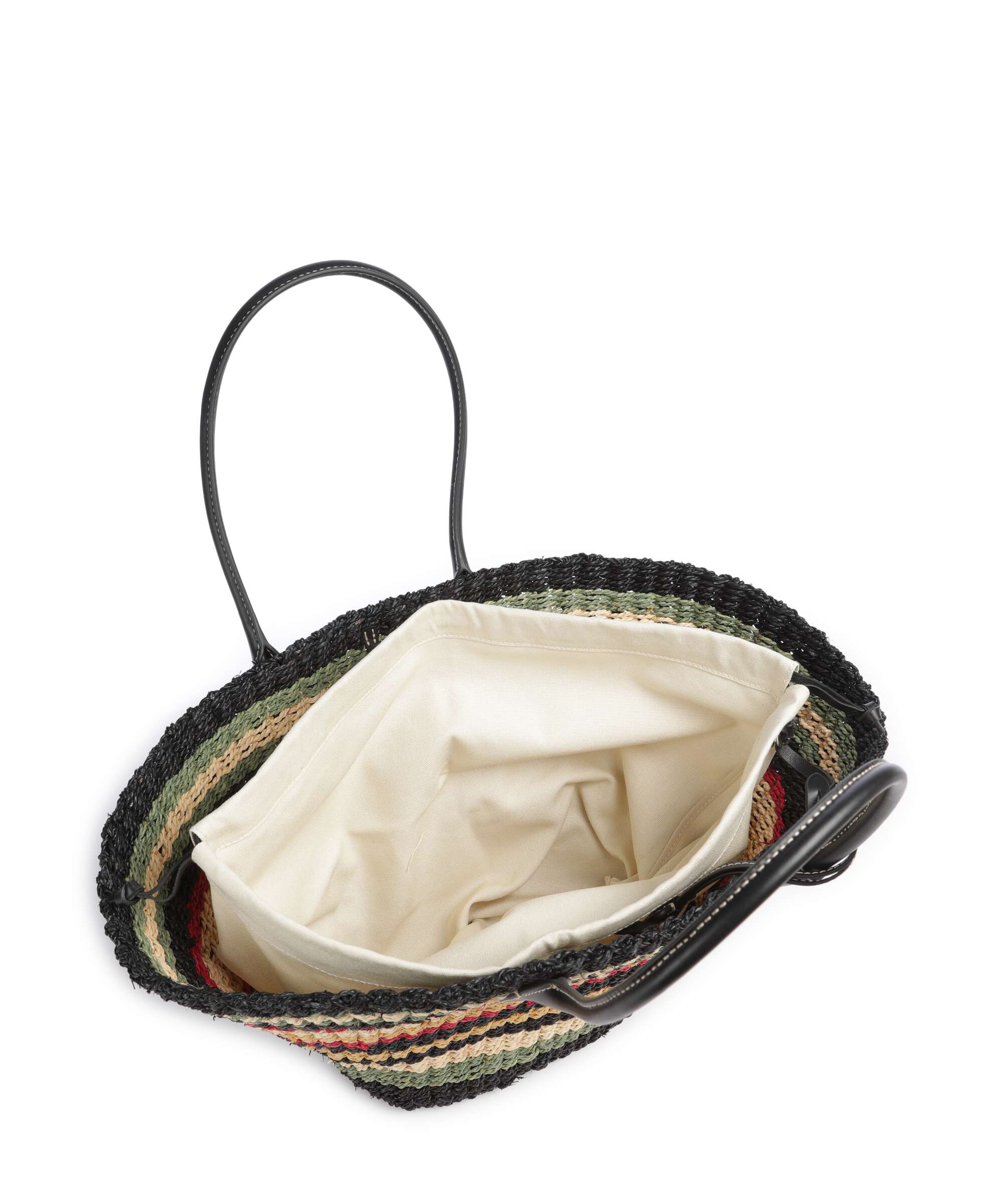 Polo Ralph Lauren Bellport Medium Cabas multi stripe - Image 5