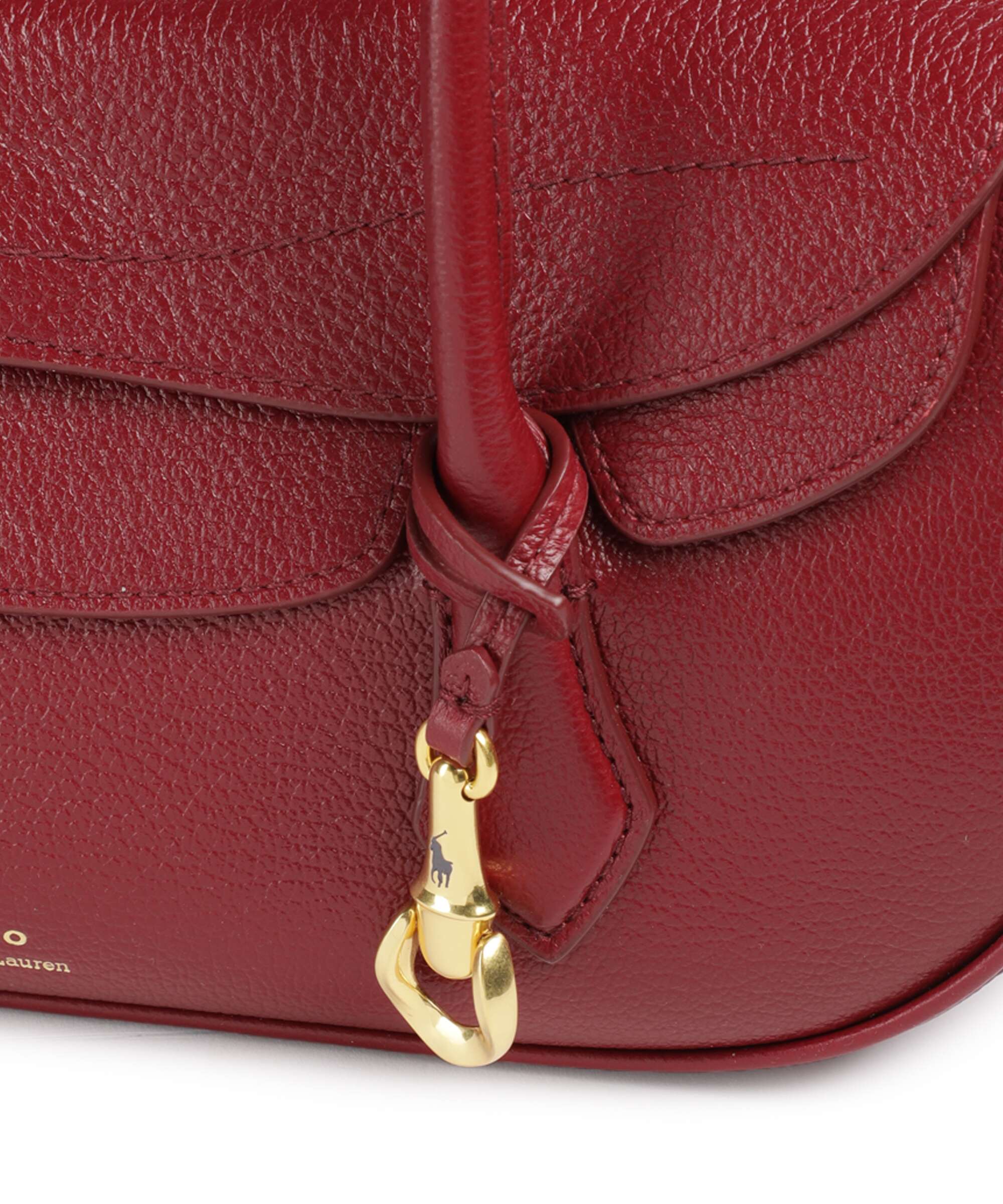 Polo Ralph Lauren Blaze Small Sac porté épaule currant - Image 4