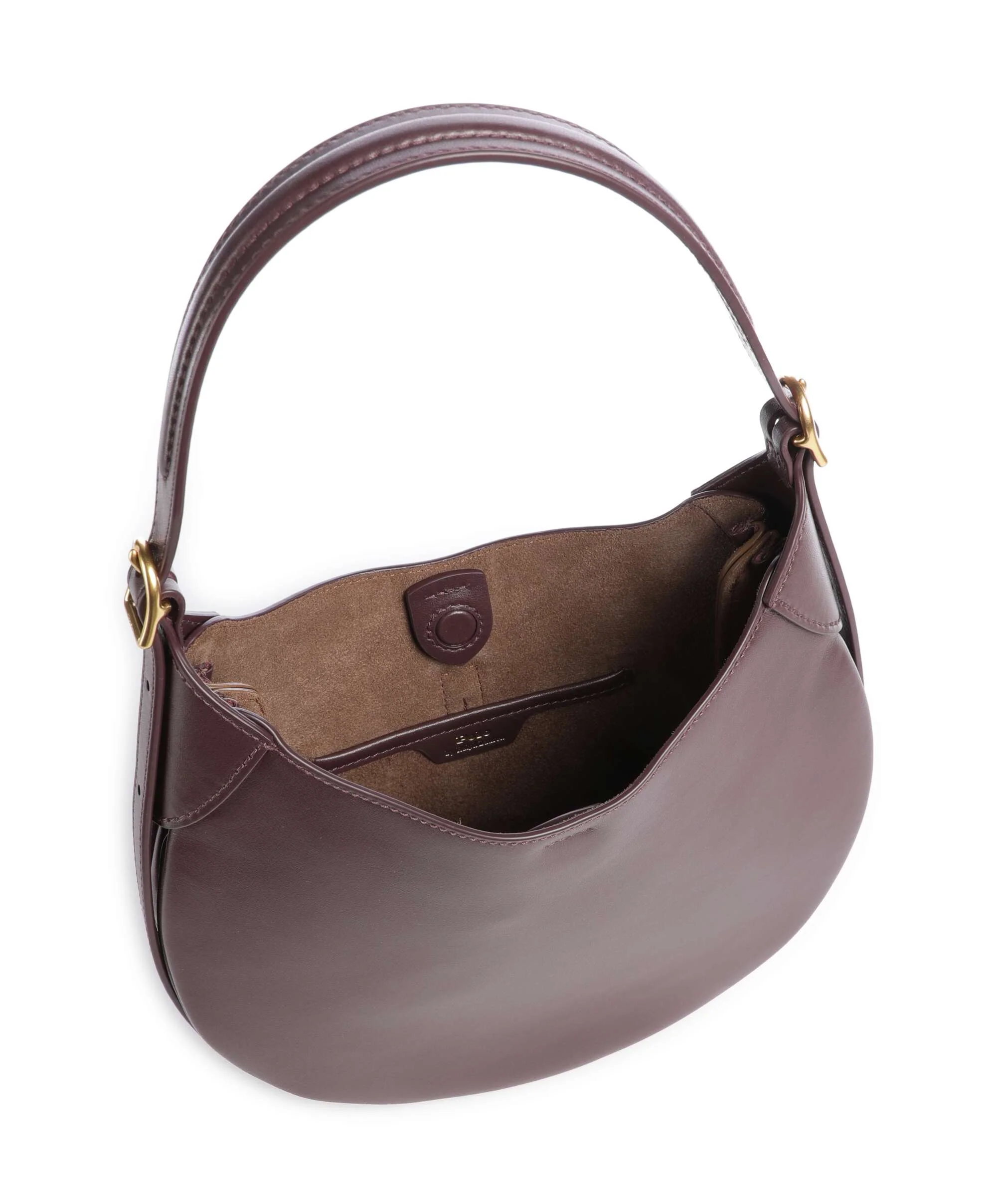 Polo Ralph Lauren ID Collection Small Sac porté épaule midnight merlot - Image 5
