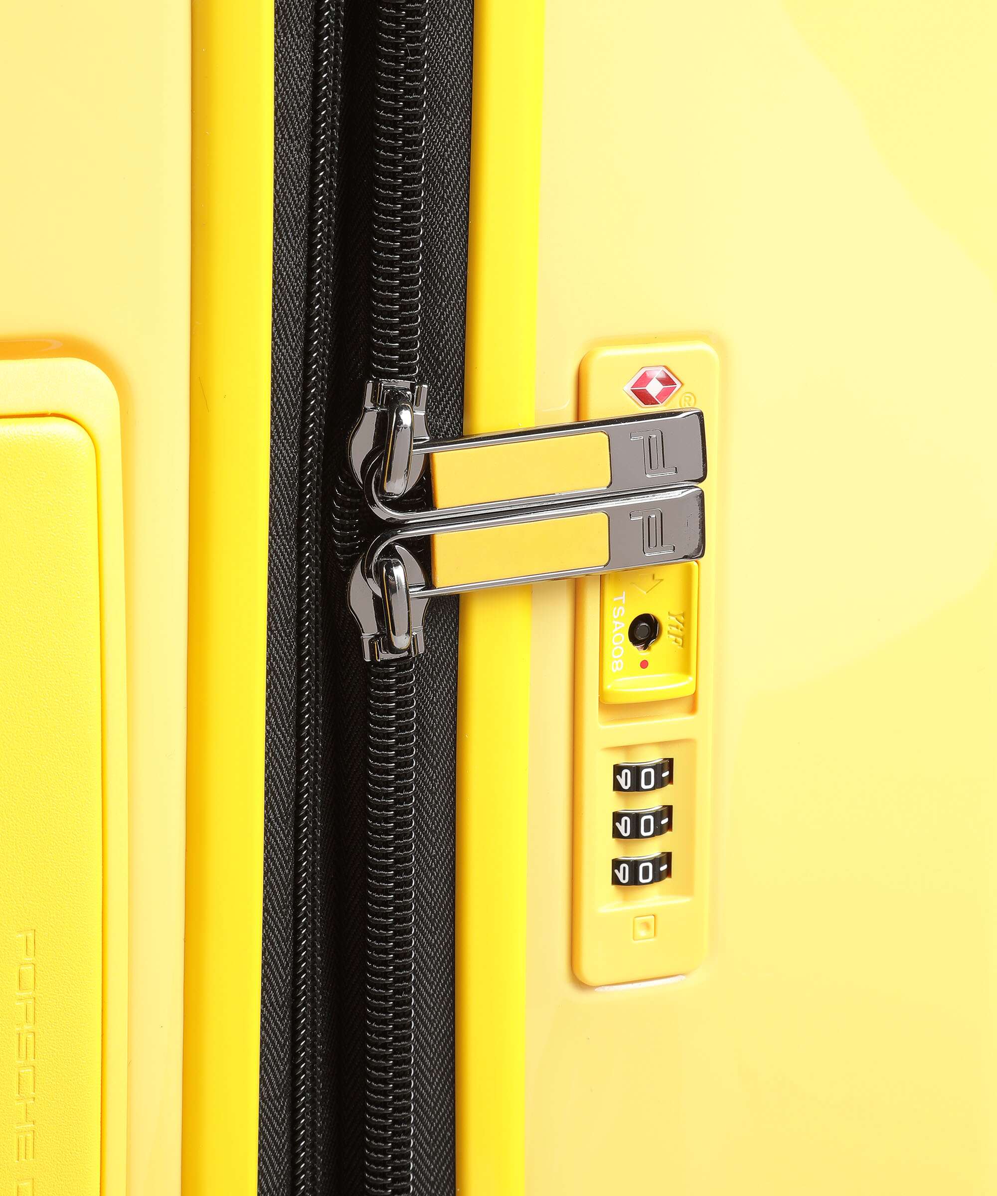 Porsche Design Roadster HC Valise 4 roues yellow - Image 3