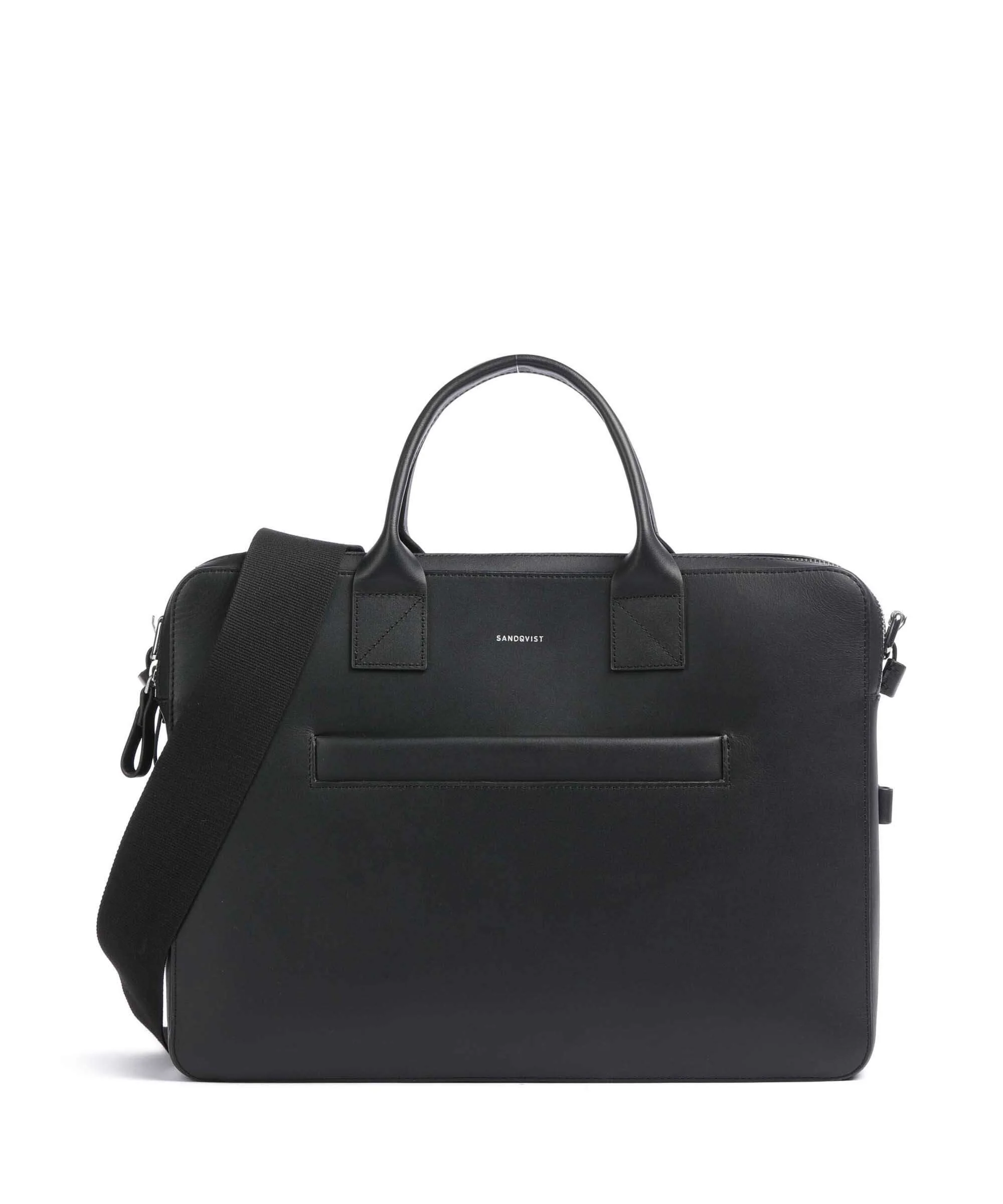 Sandqvist Leather Classics Seth Porte-document black