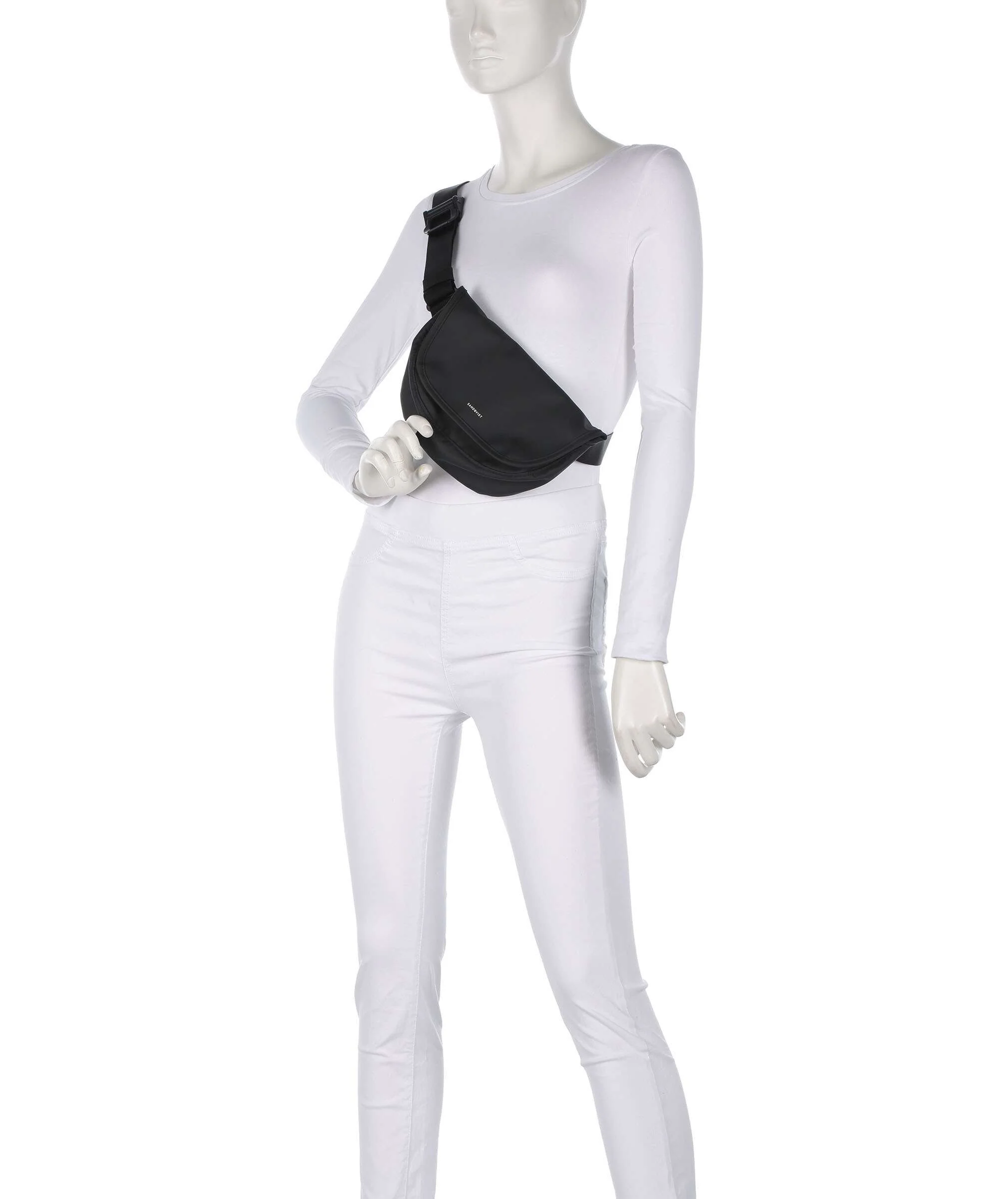 Sandqvist Stream Mini Sac banane black - Image 3