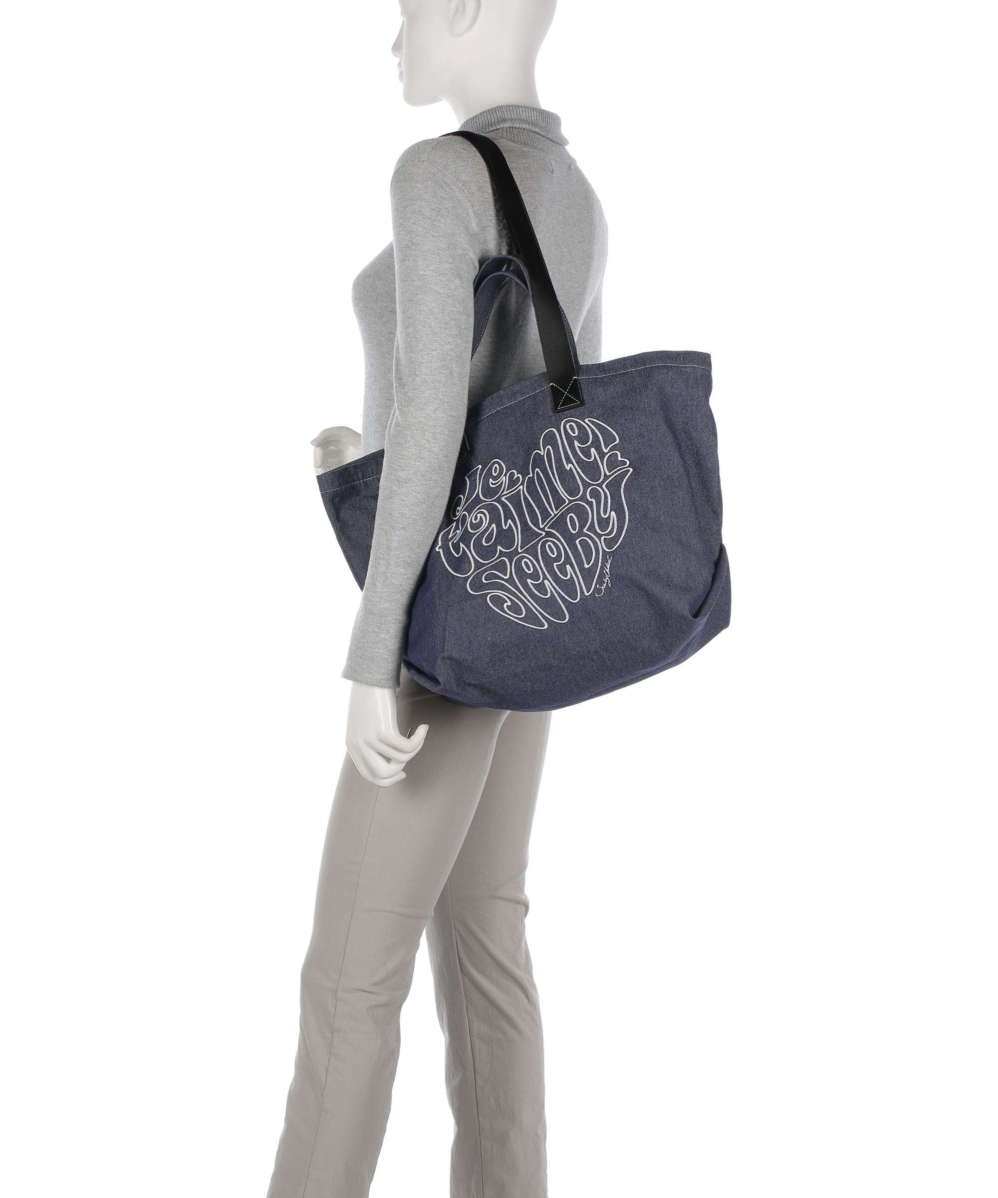 See by Chloé See By Bye Cabas denim blue - Image 3