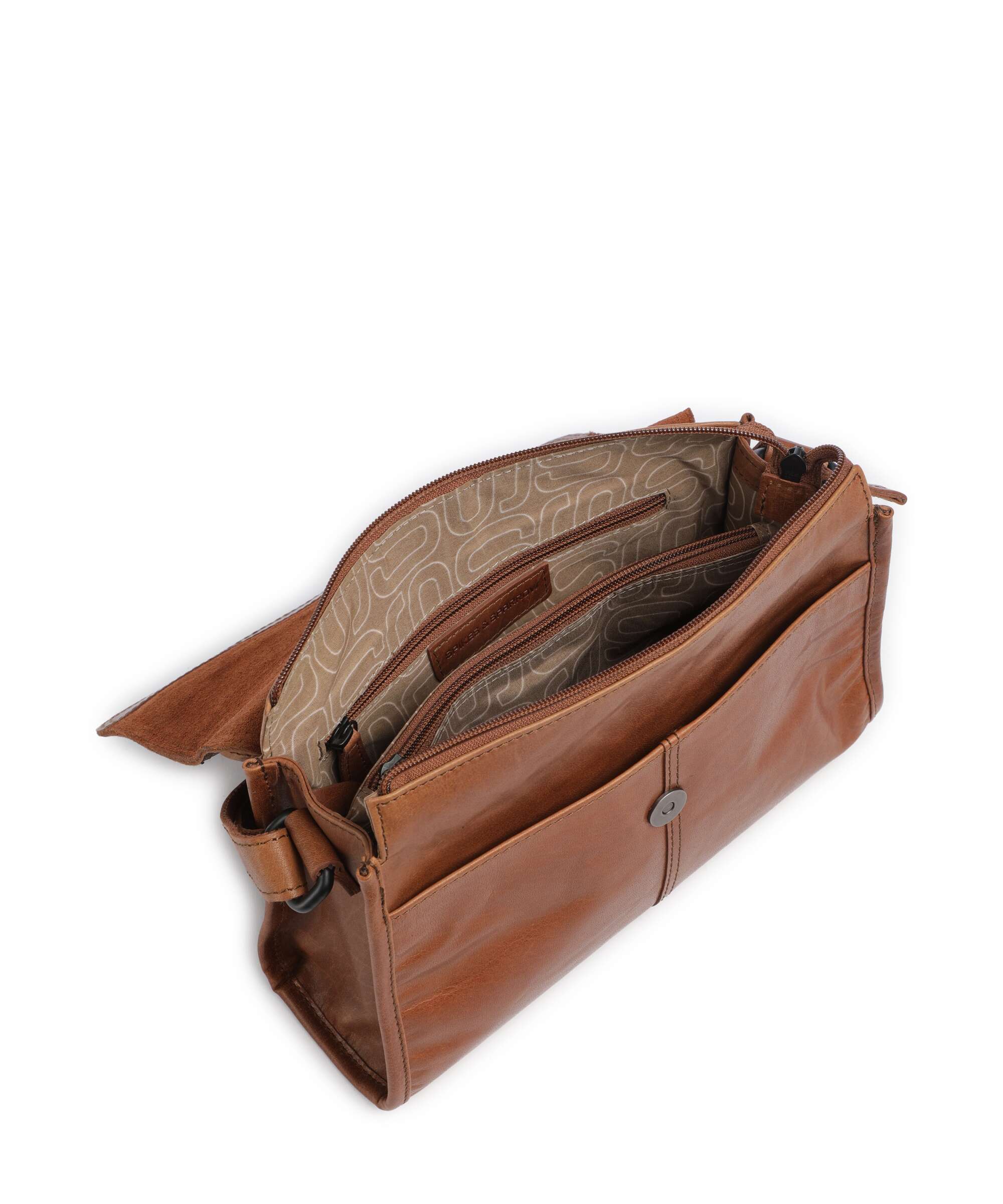 Spikes & Sparrow Bronco Belle Sac bandoulière brandy - Image 5