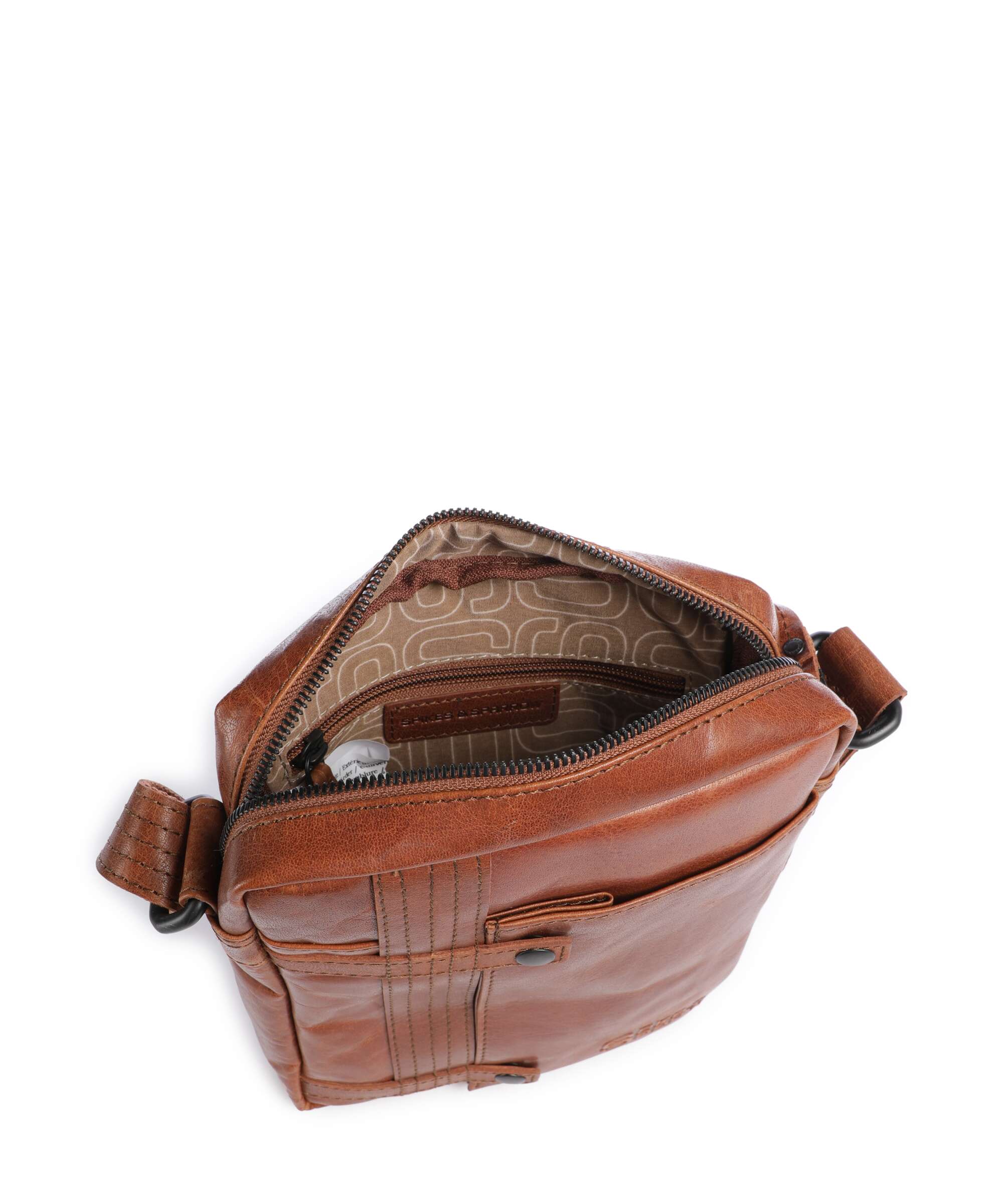 Spikes & Sparrow Bronco Benn Sac bandoulière brandy - Image 6