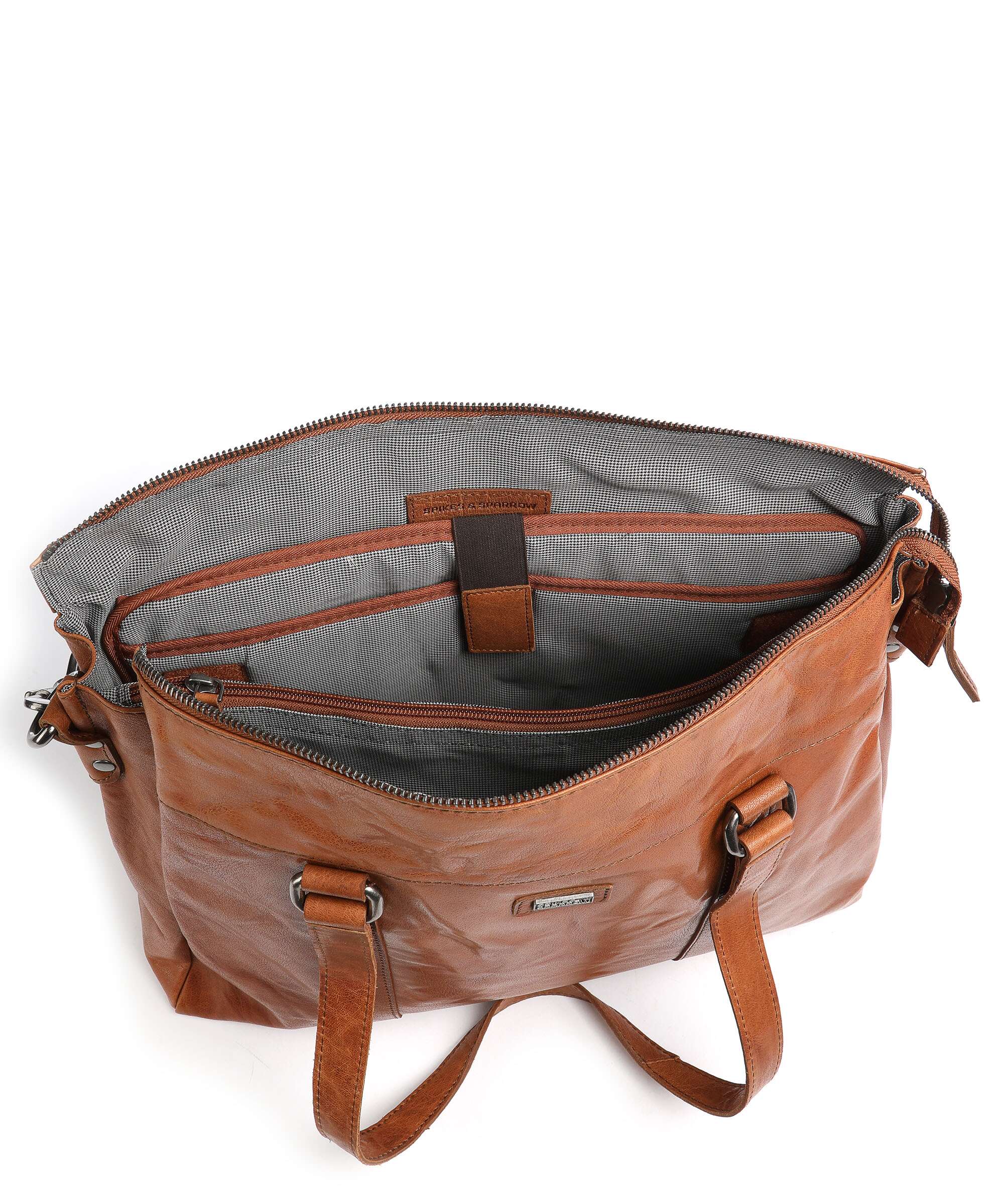 Spikes & Sparrow Bronco Cabas brandy - Image 5