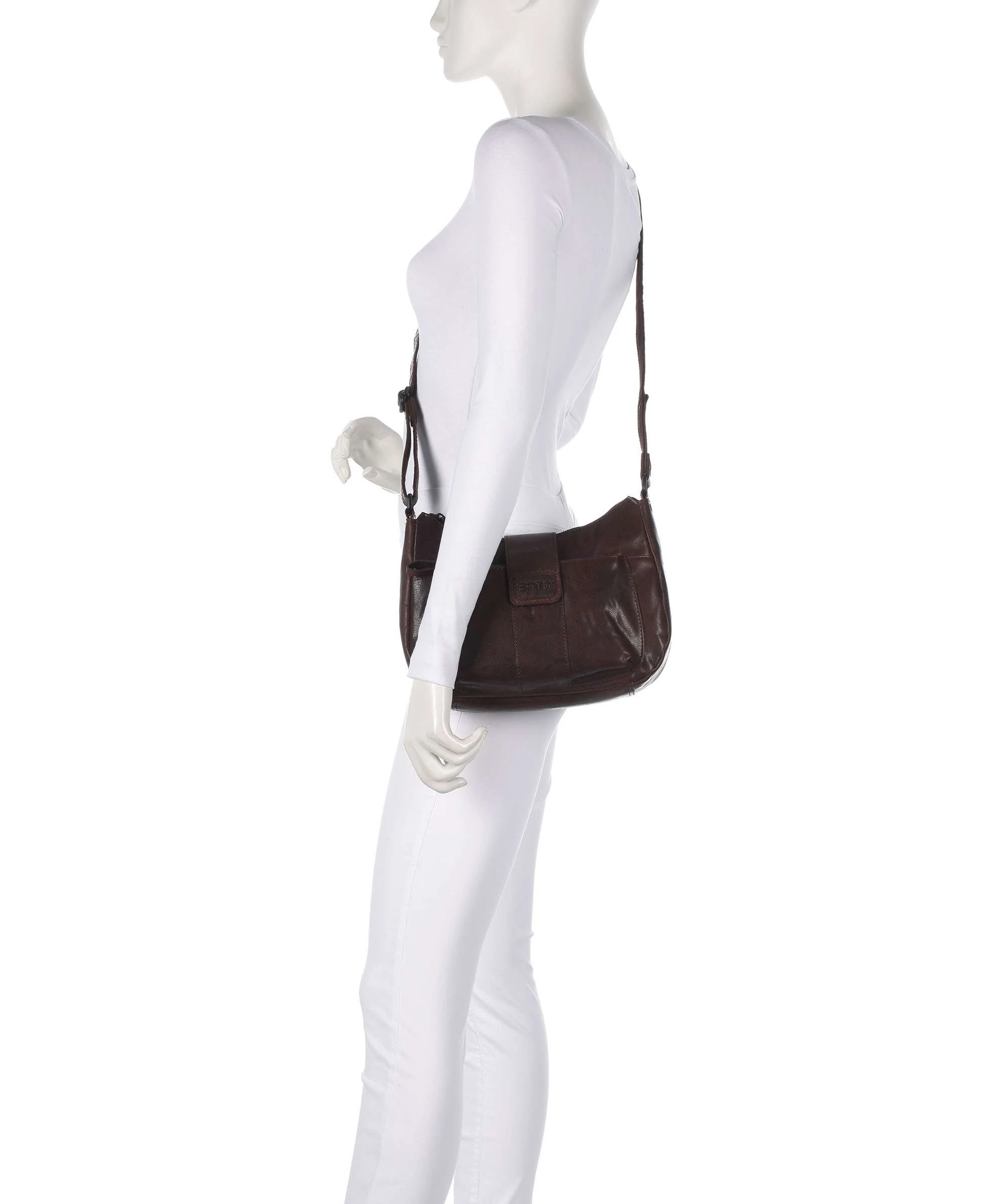 Spikes & Sparrow Bronco Carlia Sac bandoulière dunkelbraun - Image 3