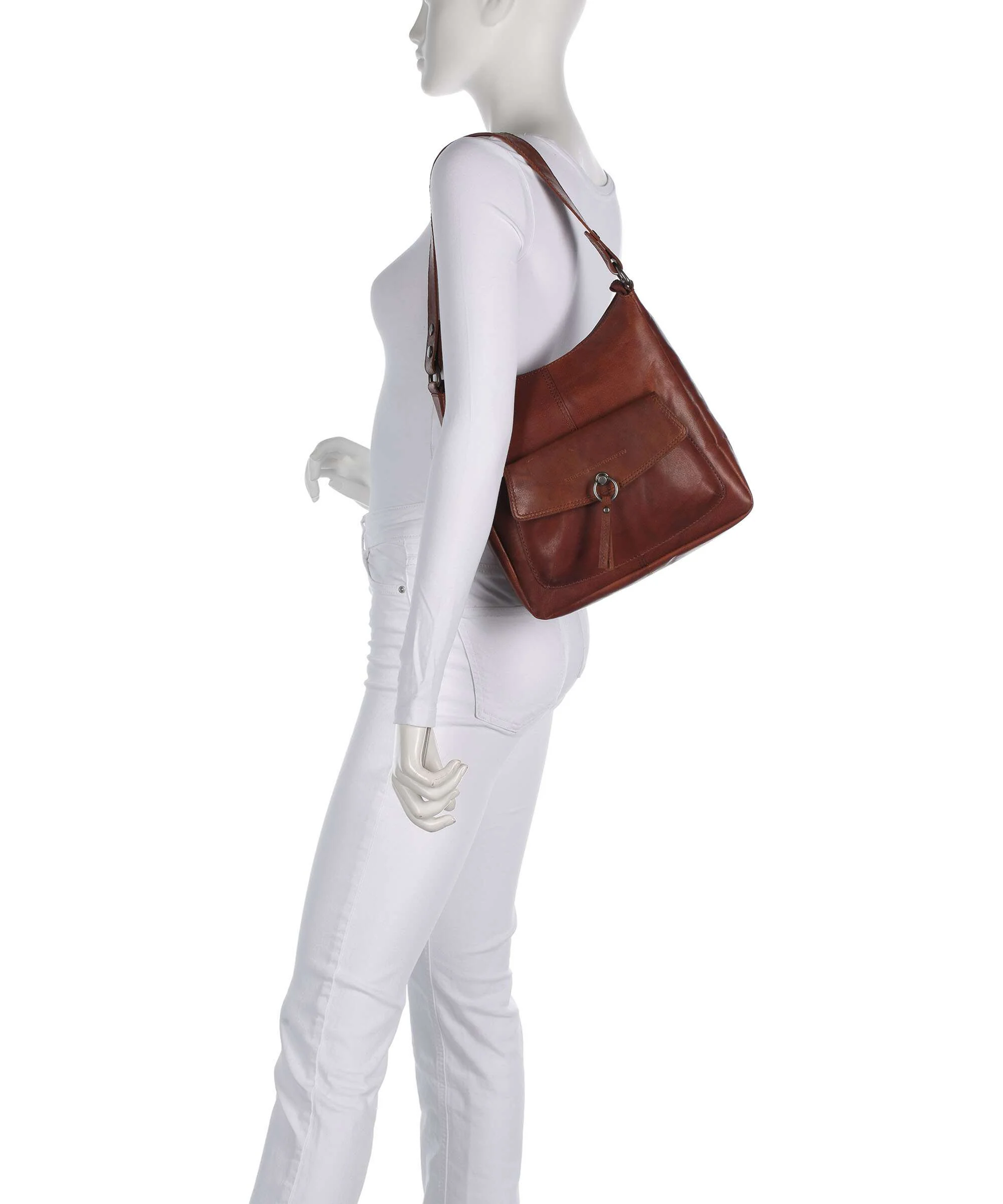 Spikes & Sparrow Bronco Cydney Sac fourre-tout brandy - Image 3