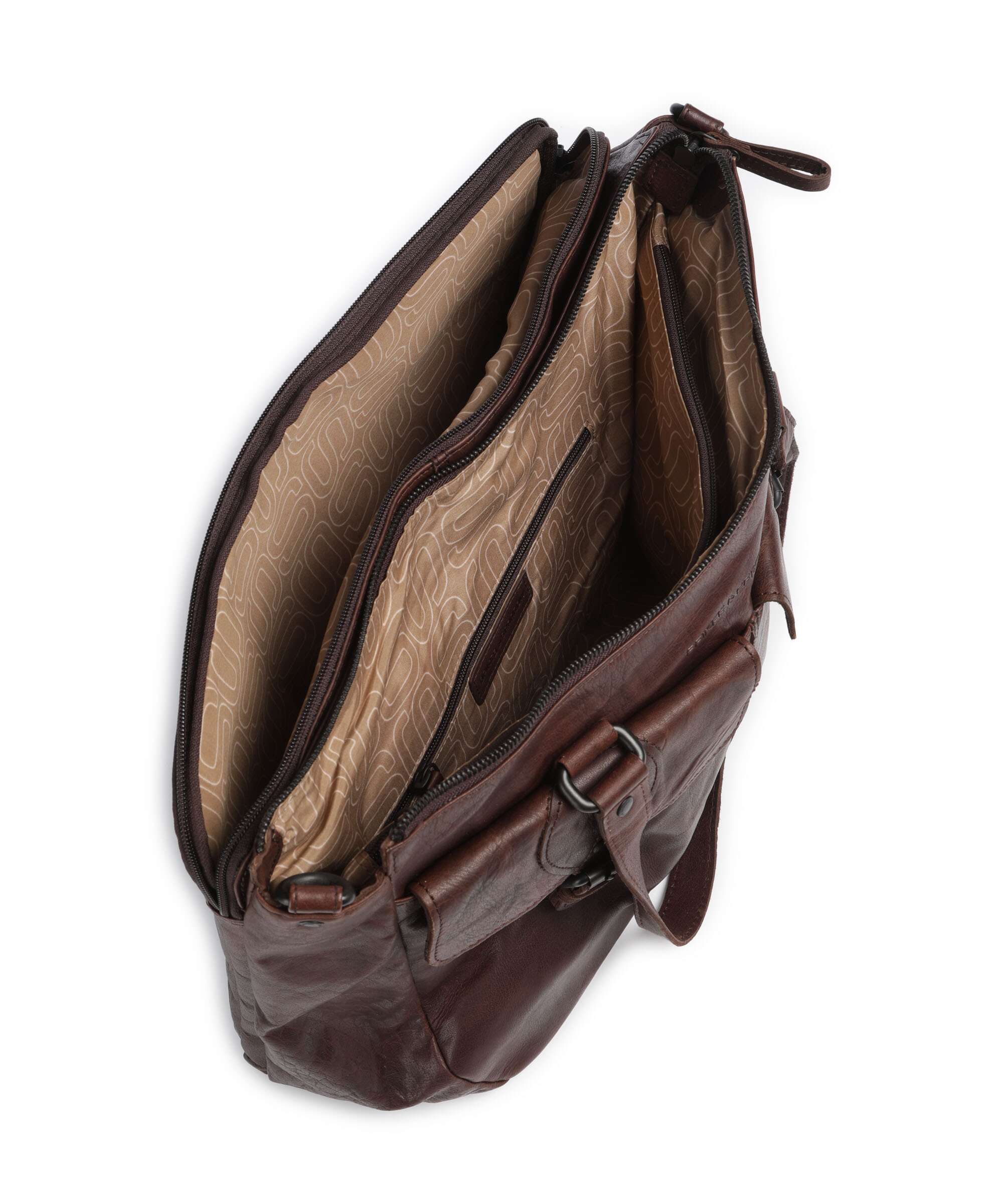 Spikes & Sparrow Bronco Fee Porte-document dark brown - Image 5