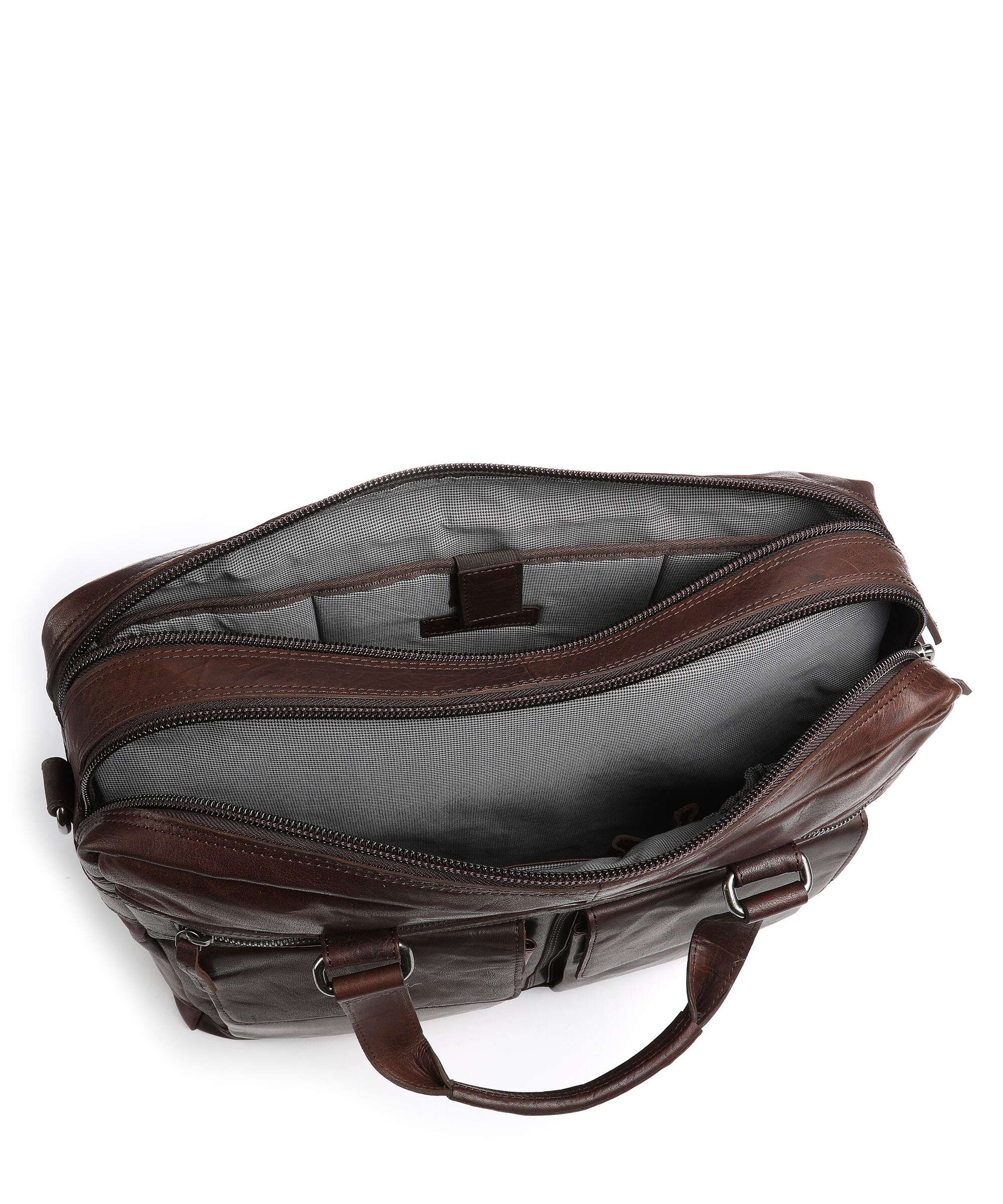 Spikes & Sparrow Bronco Porte-document dark brown - Image 5