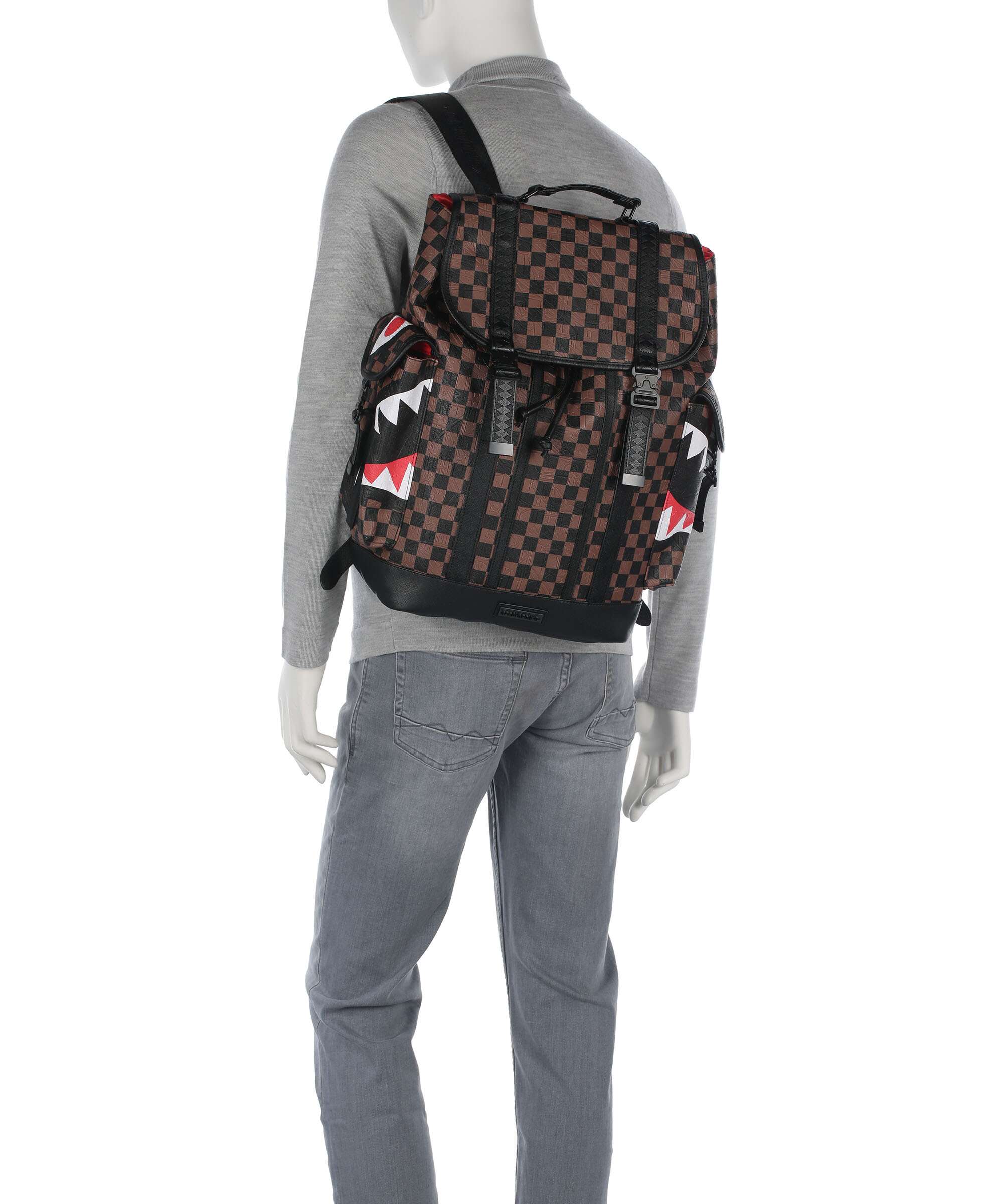 Sprayground Check 2 Emboss Sac à dos multicolour - Image 3