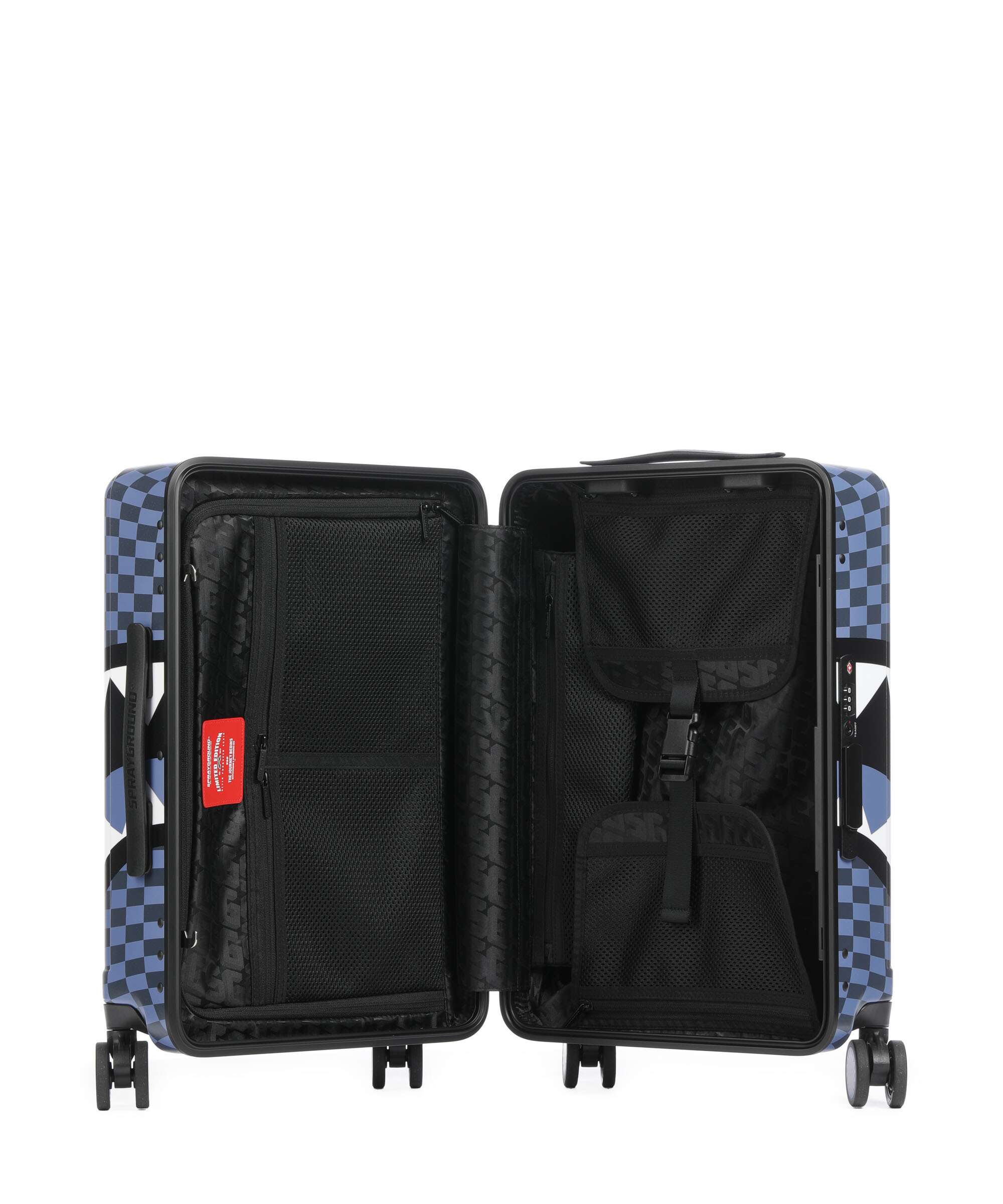 Sprayground Midnight Check Valise 4 roues multicolour - Image 5