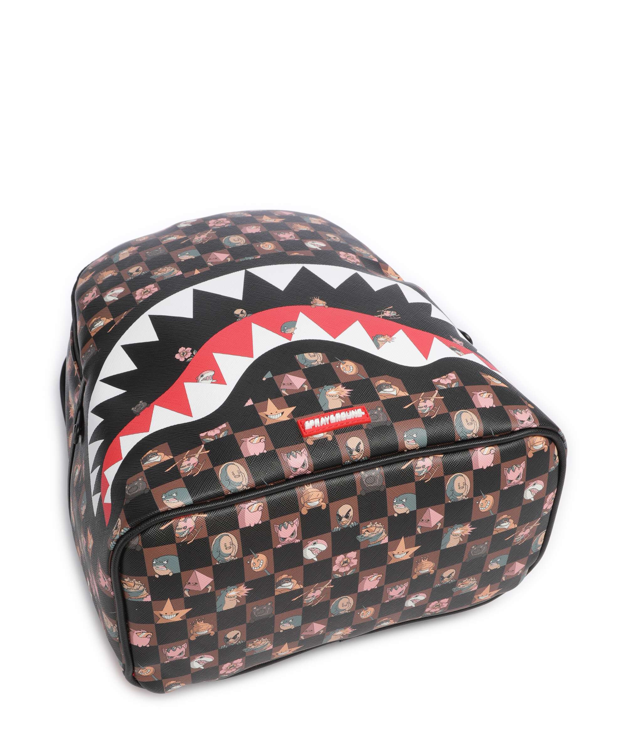 Sprayground Peeking Characters Remix Sac à dos brown - Image 4