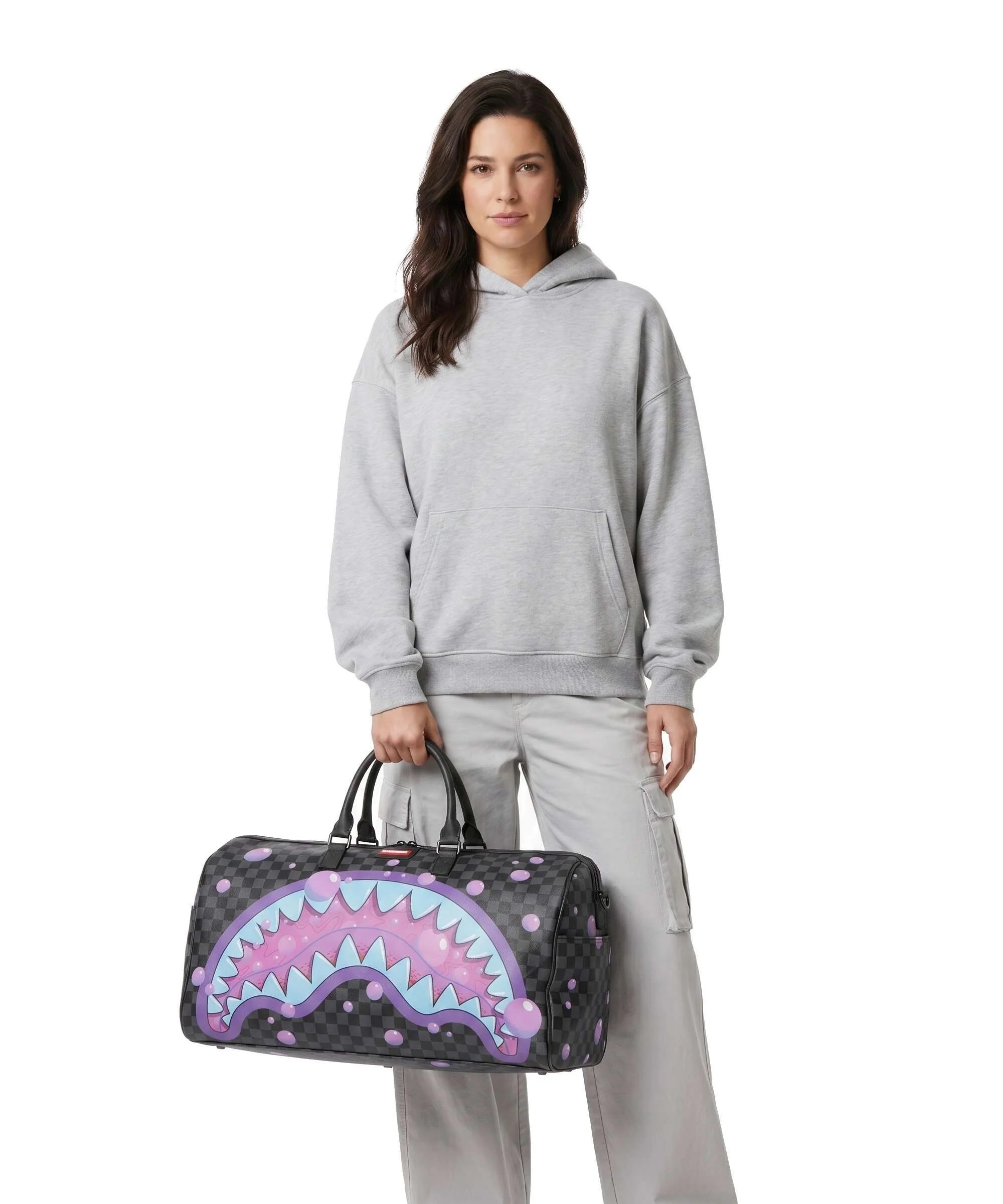 Sprayground Purple Slime Takeover Sac week-end multicolour - Image 3