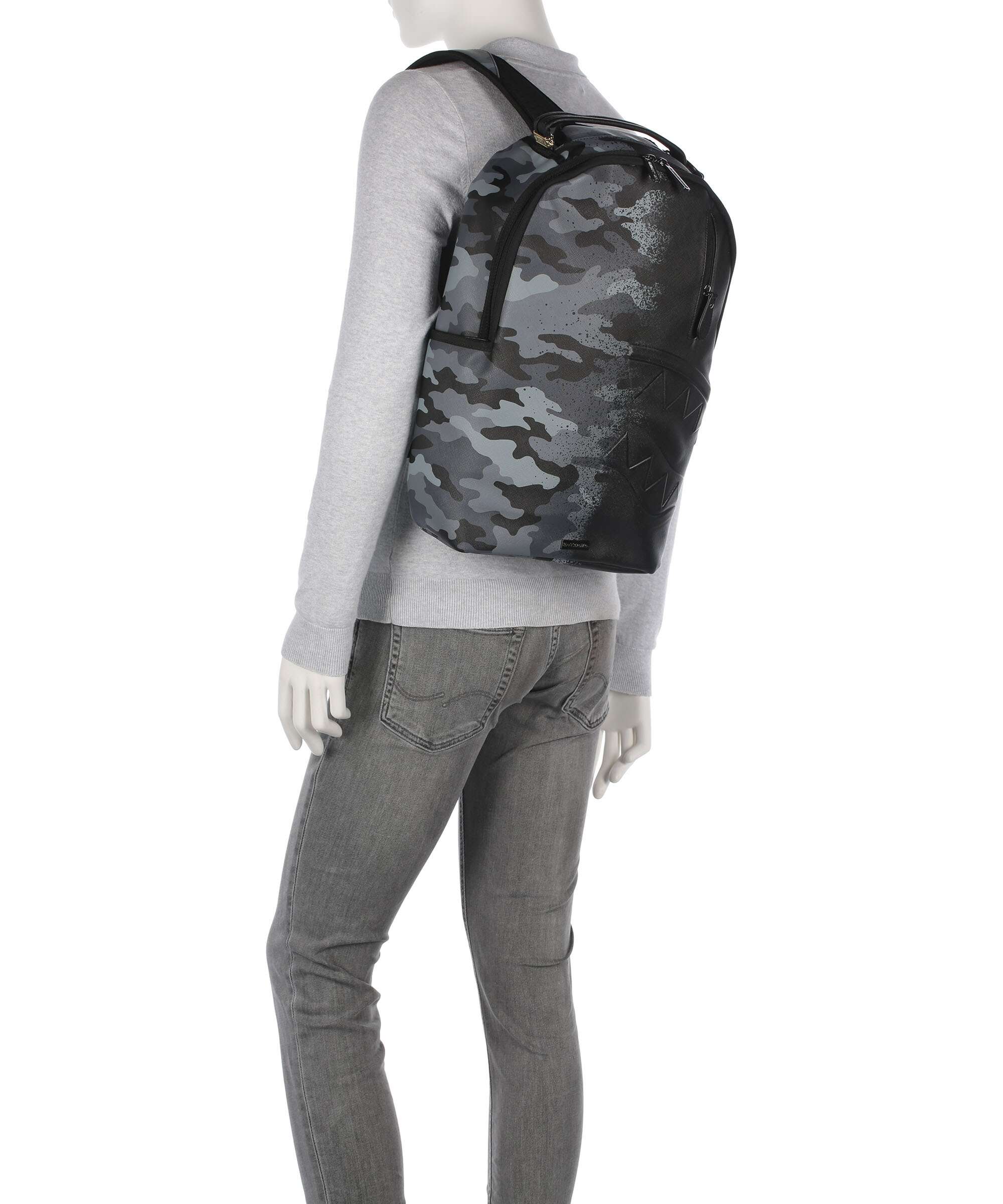 Sprayground Spray Split Night Camo Sac à dos black - Image 3