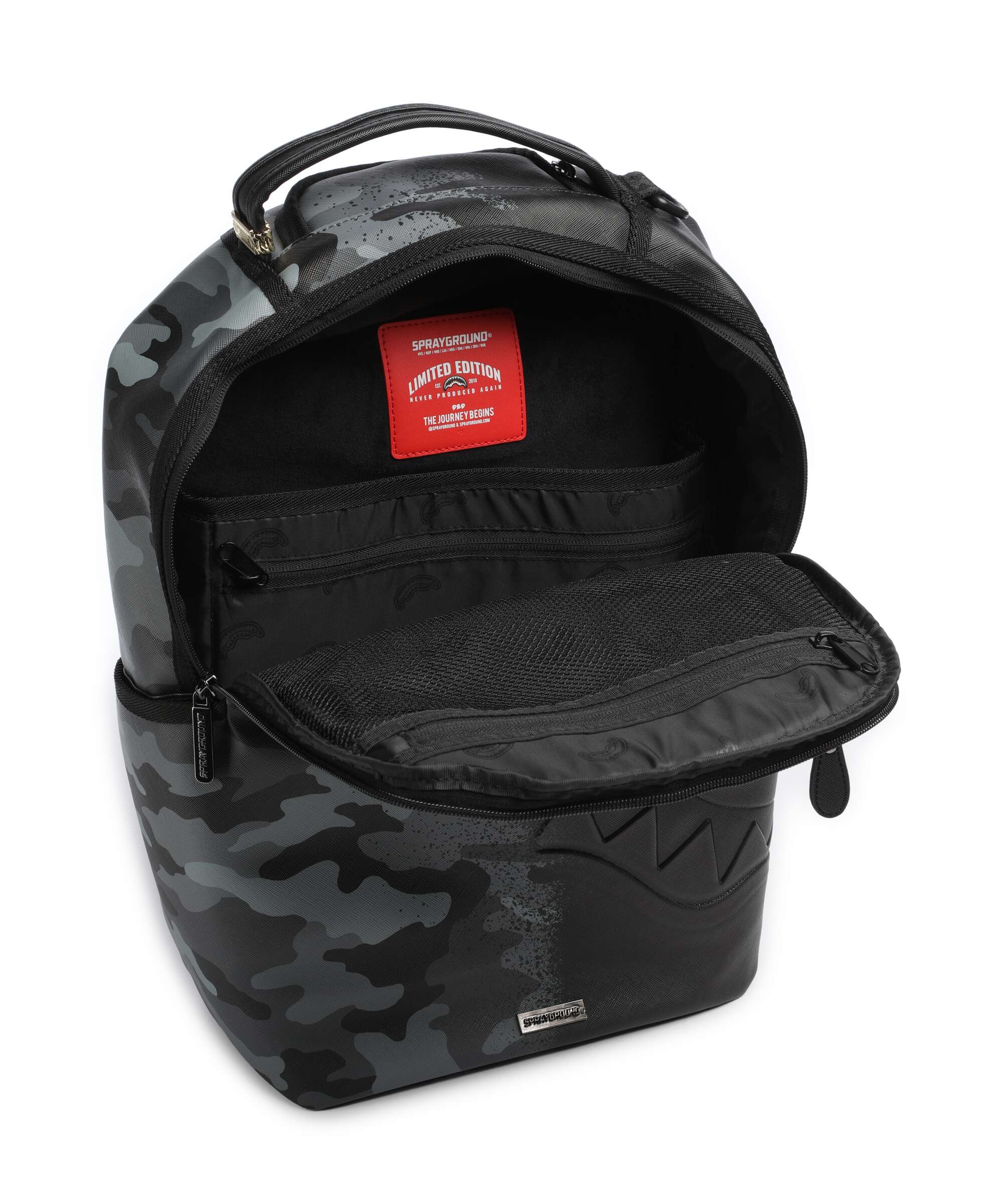 Sprayground Spray Split Night Camo Sac à dos black - Image 5