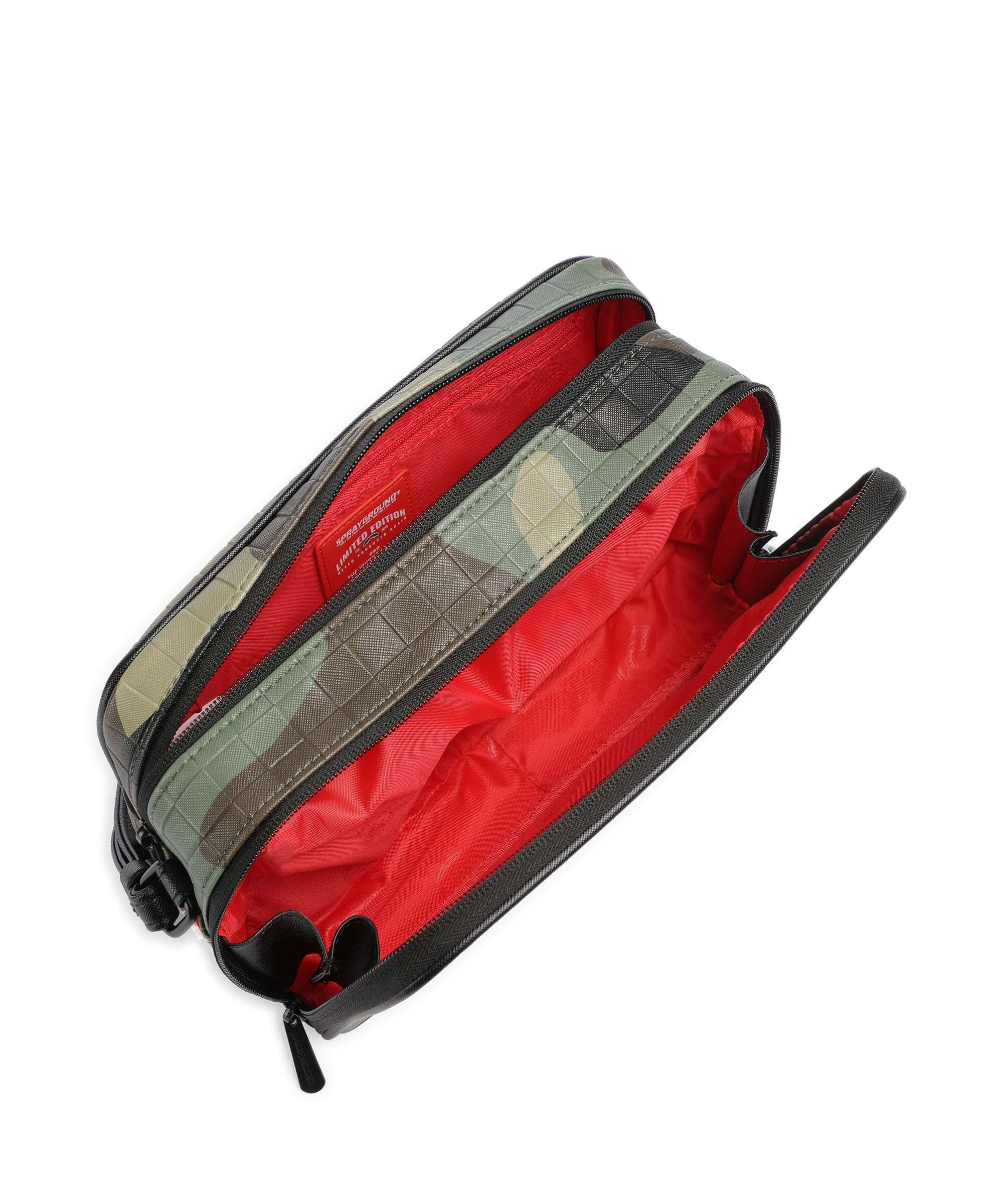 Sprayground Woodland Camo Check Trousse de toilette multicolour - Image 4