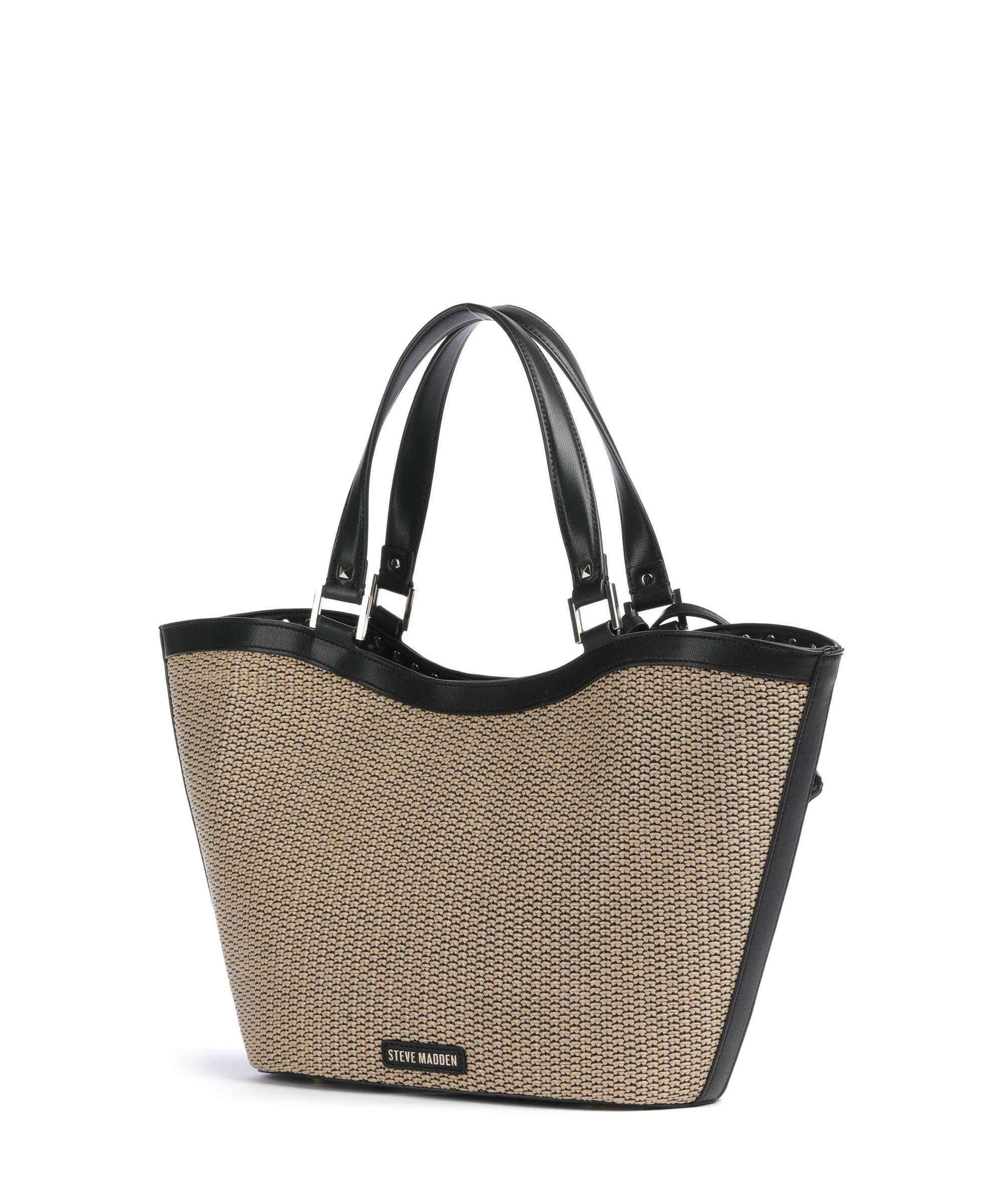 Steve Madden BAGULLA Cabas black/natural - Image 2