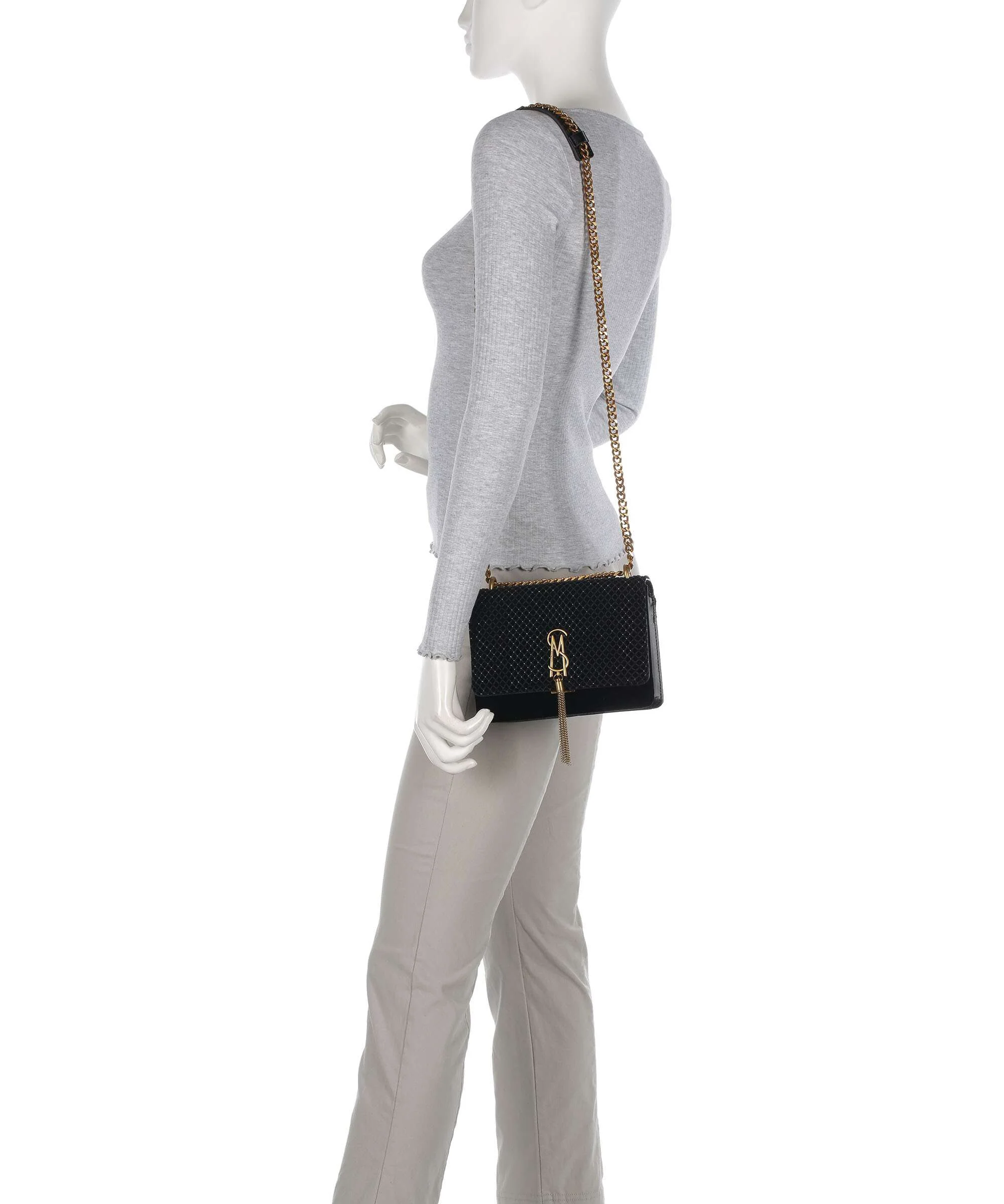 Steve Madden BAMARA-R Sac porté épaule black/gold - Image 3