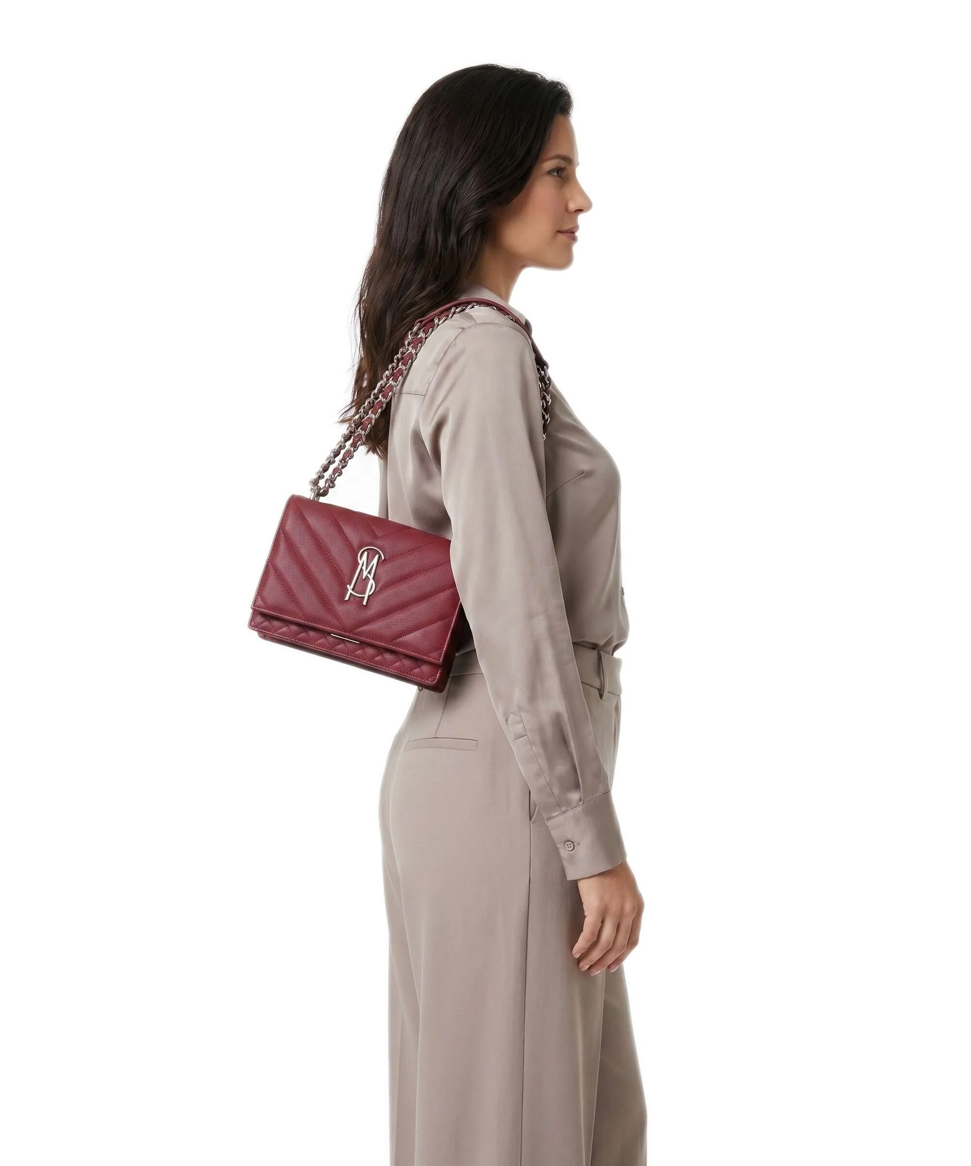 Steve Madden BAMARA Sac porté épaule cherry - Image 3