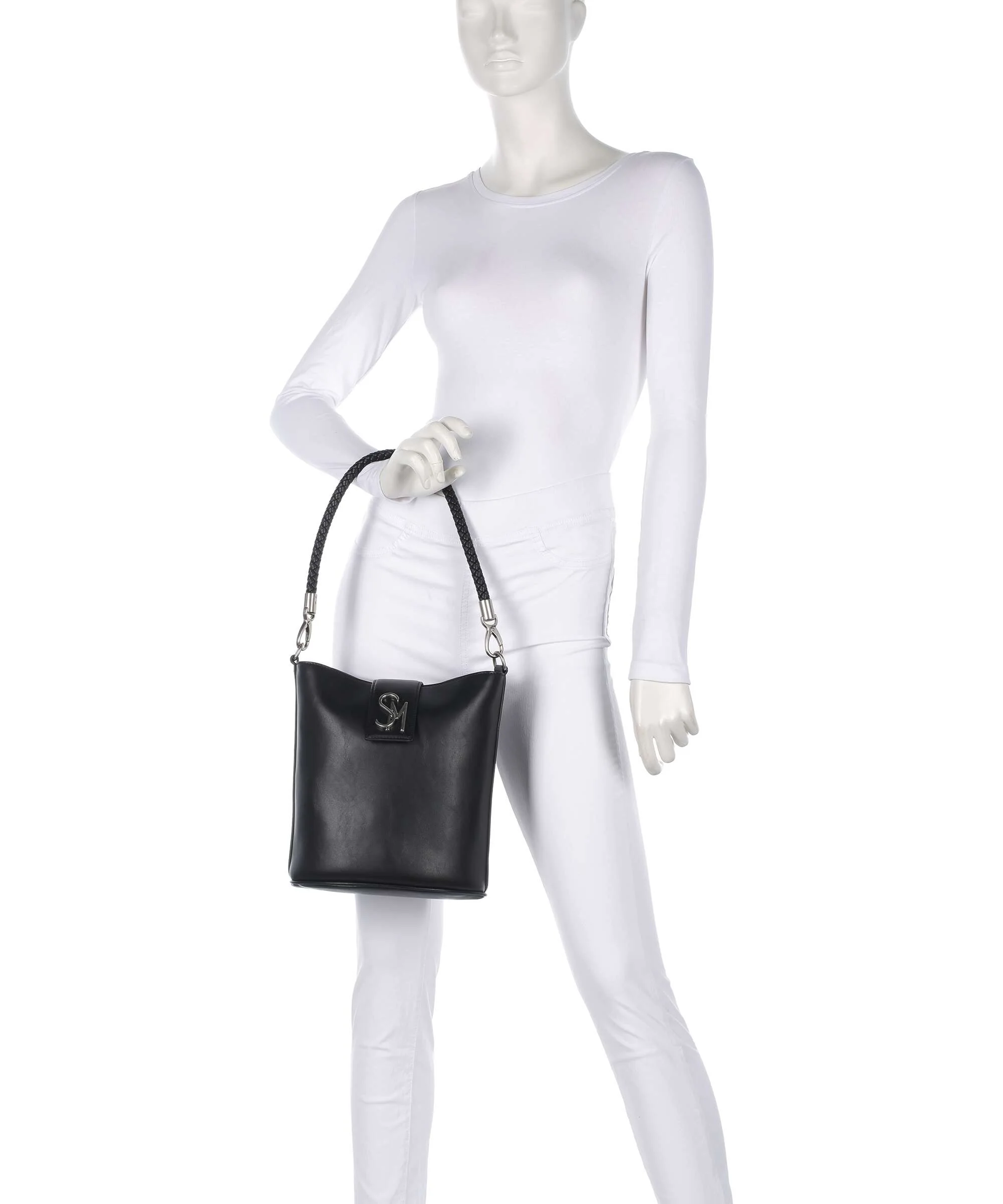 Steve Madden BARRIE Sac seau black/silver - Image 3