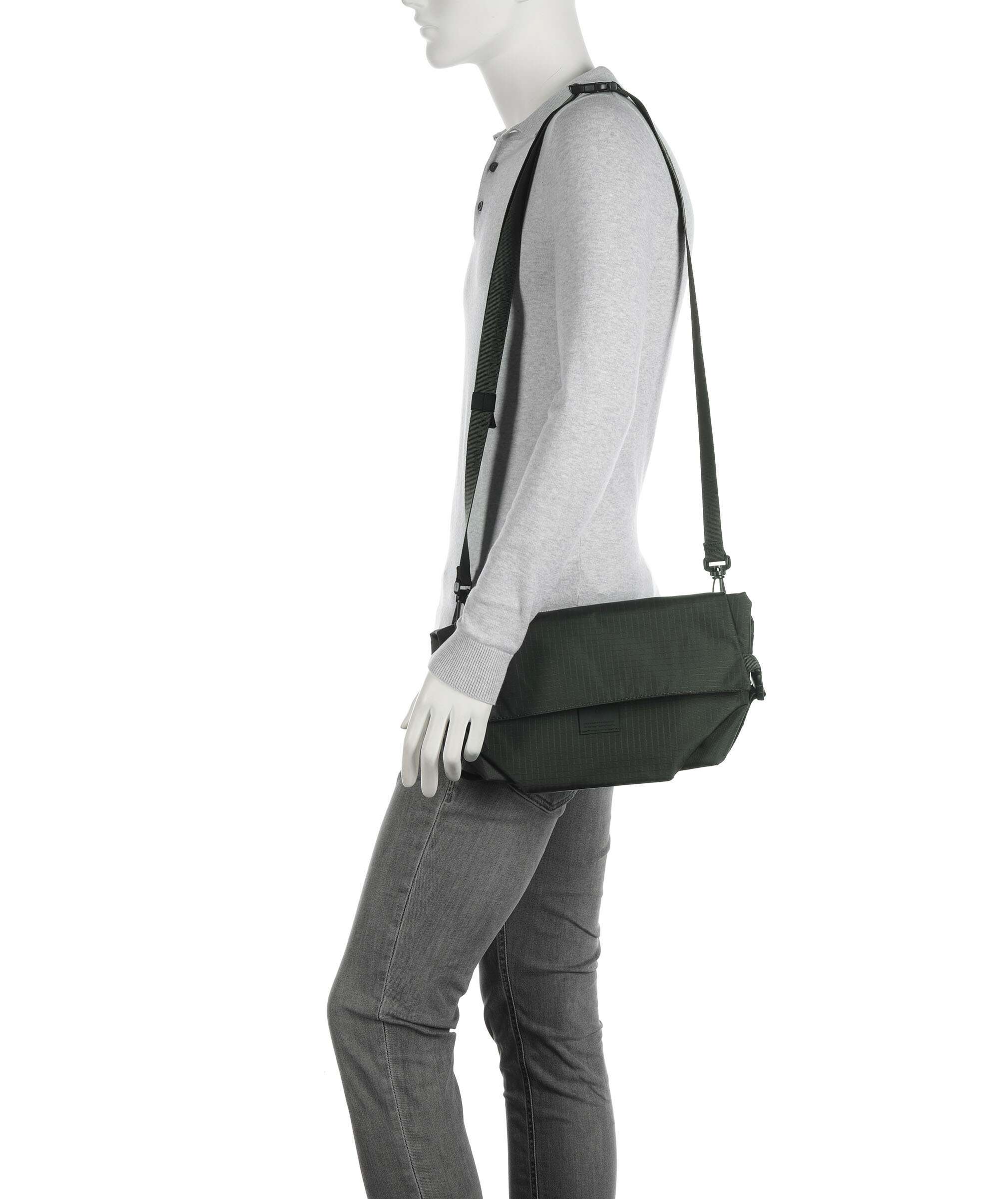 Strellson Northwood Rs Bruno Sac porté épaule khaki - Image 3