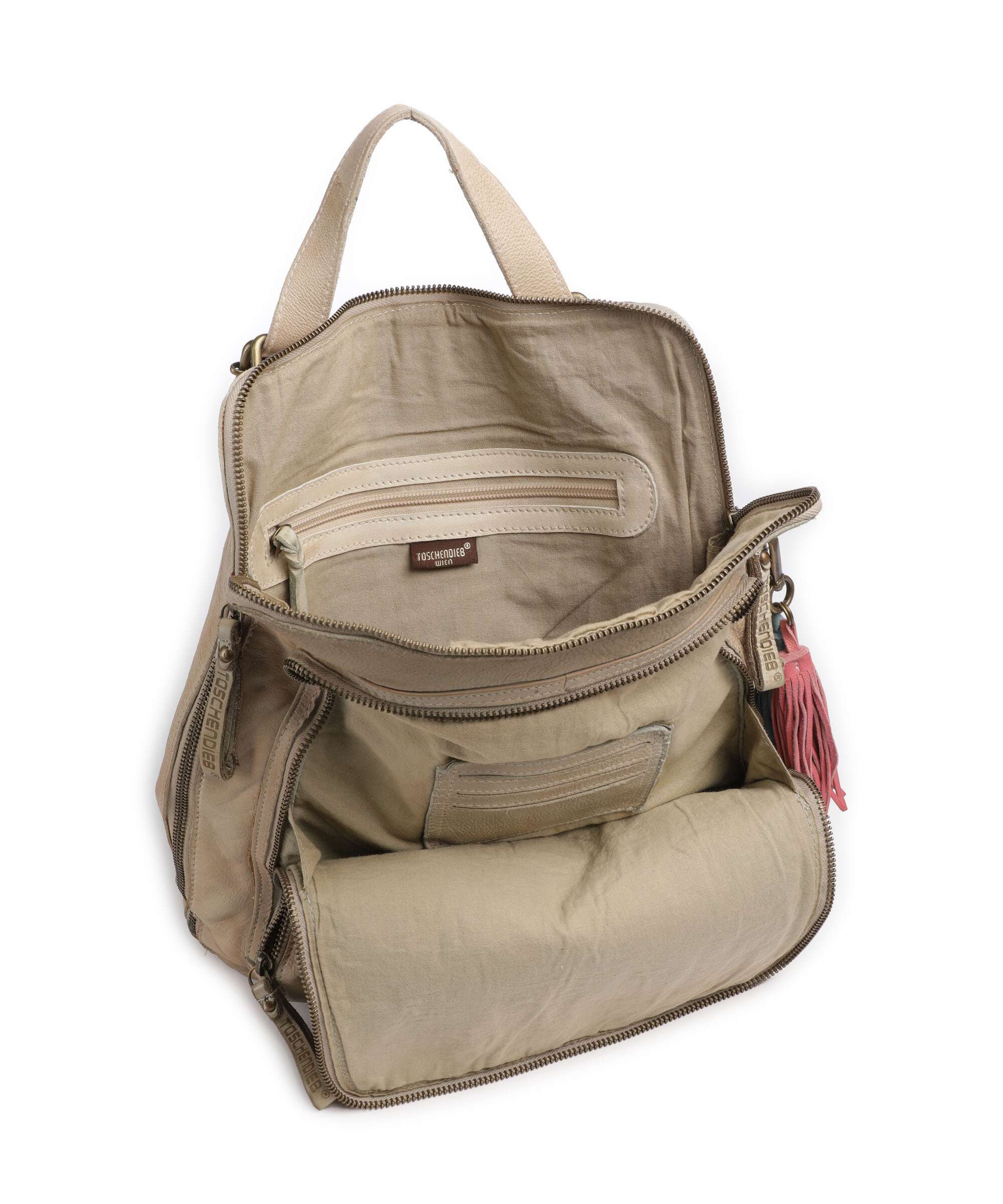 Taschendieb Wien Glücksbrücke 1 Sac à main porté dos cream - Image 6