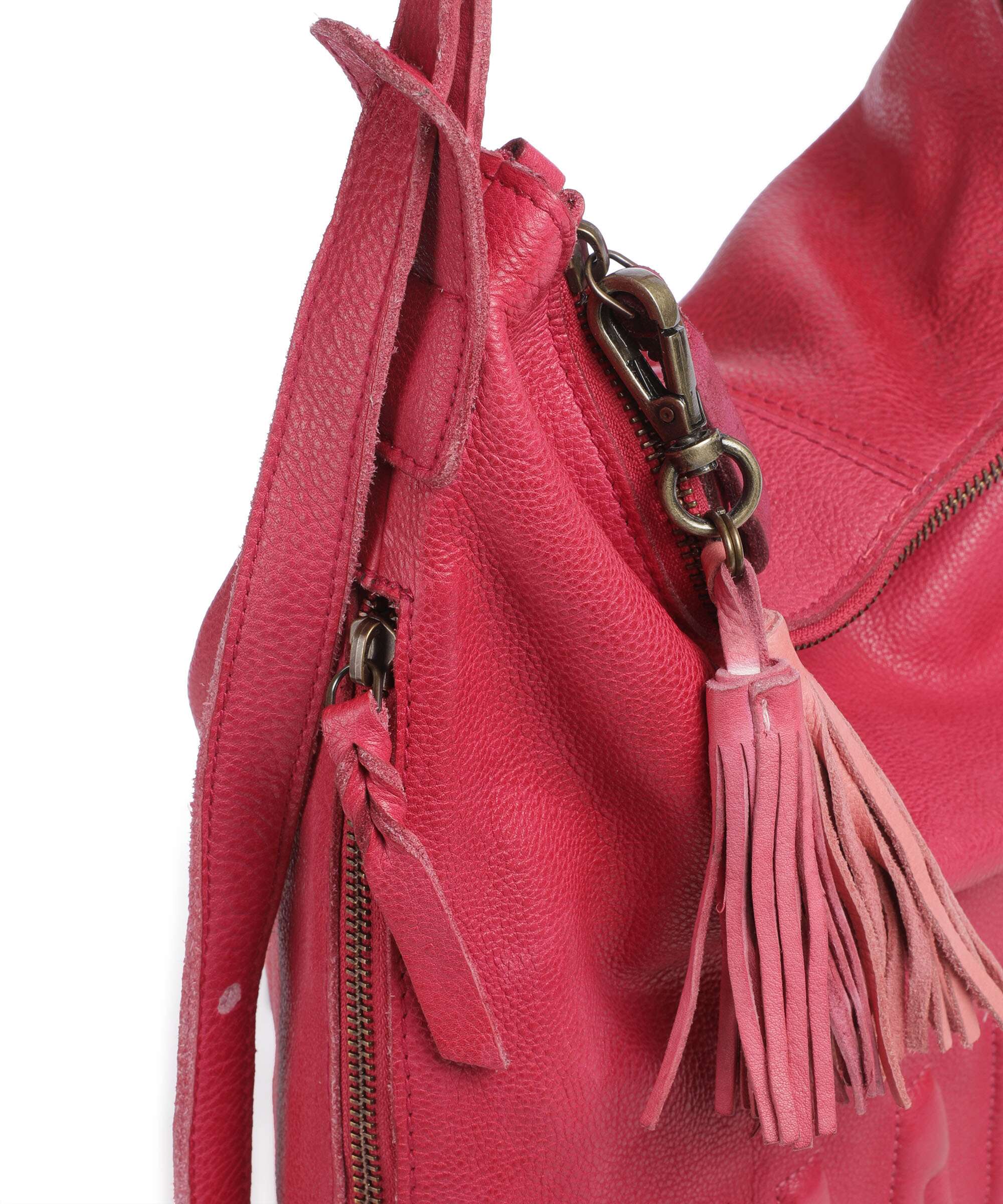 Taschendieb Wien Paoliweg 3 Sac à main porté dos pink love - Image 5