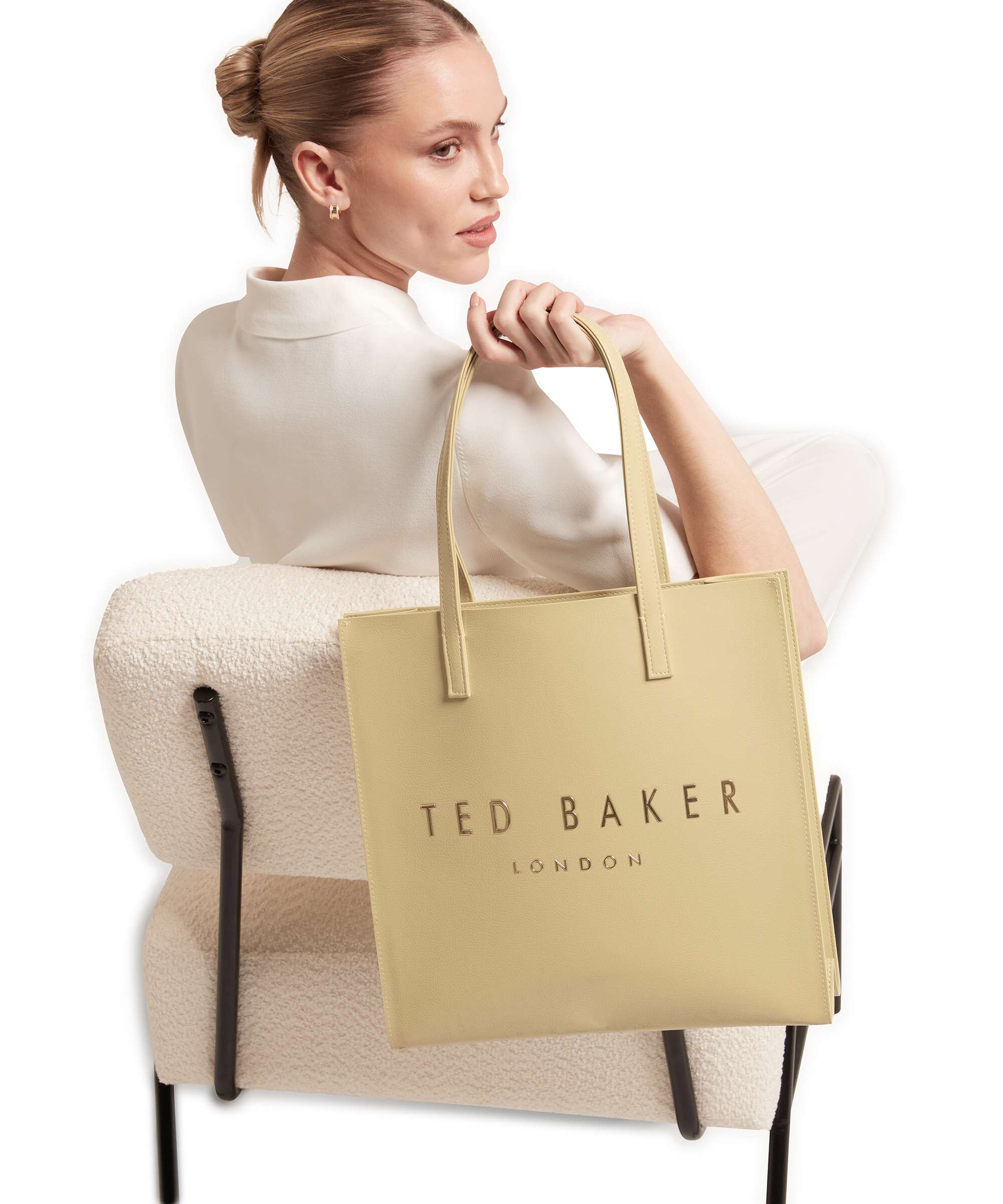 Ted Baker Crinkon Cabas yellow - Image 3