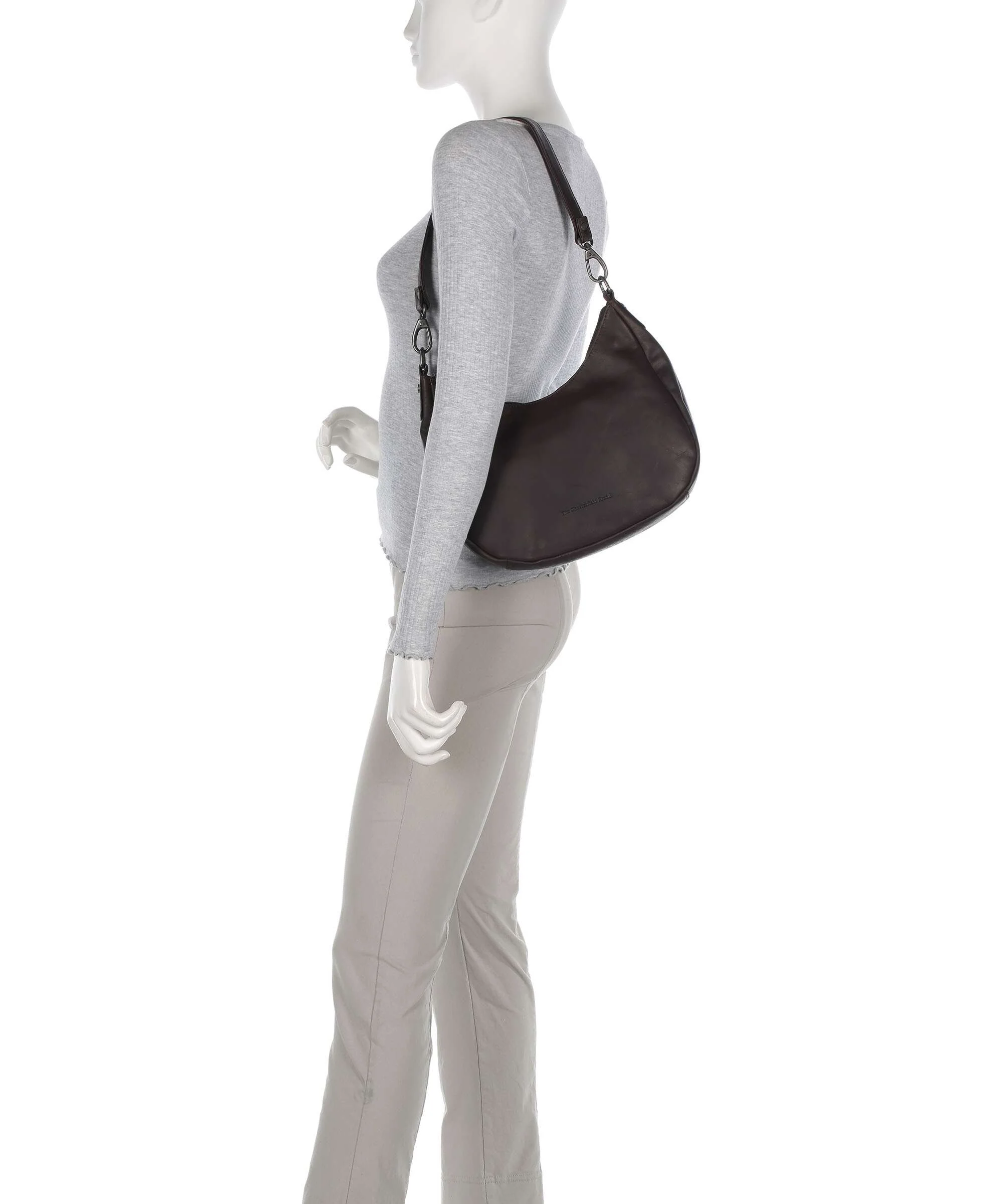 The Chesterfield Brand Cow Wax Pull Up Alexandria Sac porté épaule brown - Image 3