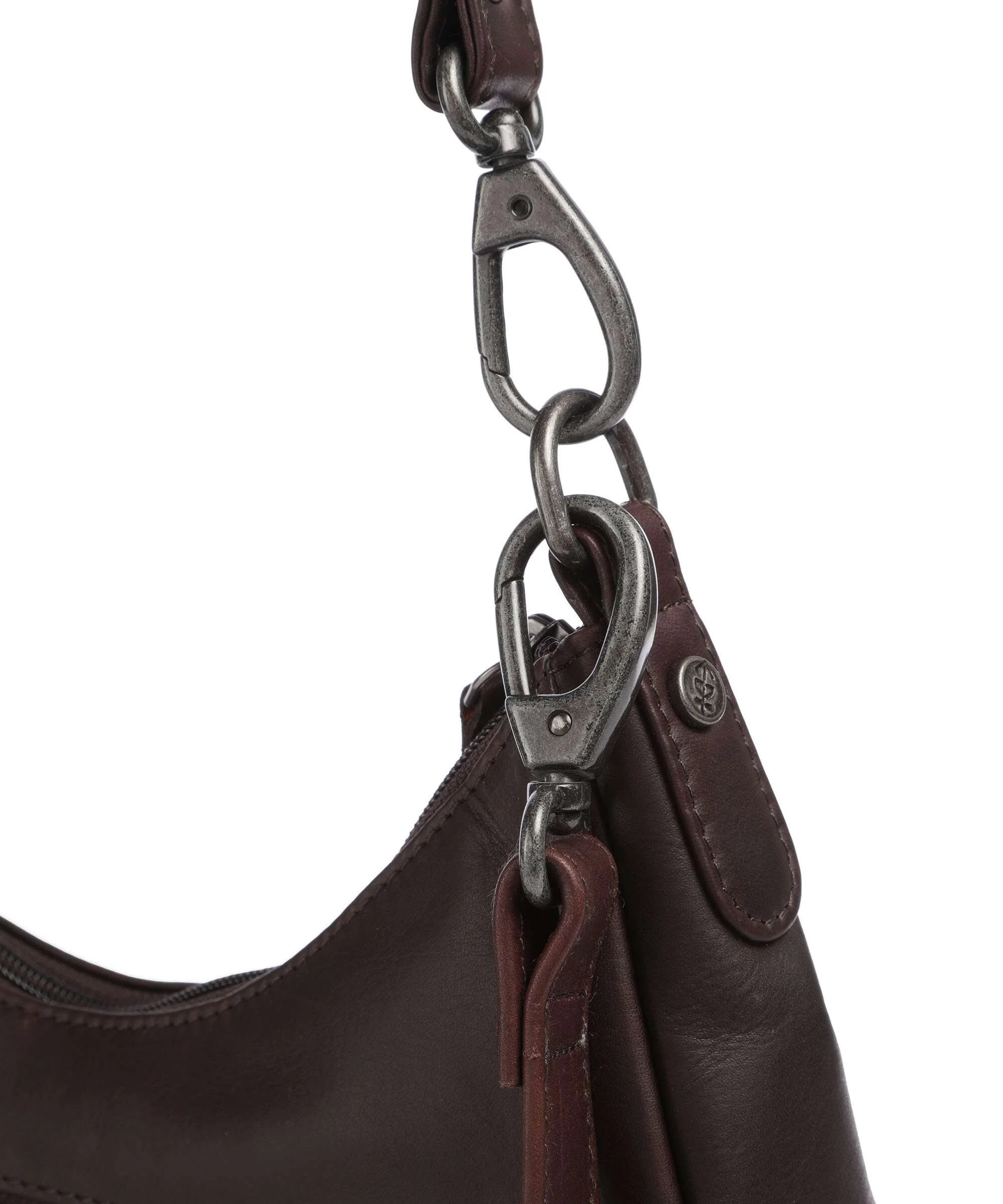 The Chesterfield Brand Cow Wax Pull Up Alexandria Sac porté épaule brown - Image 5