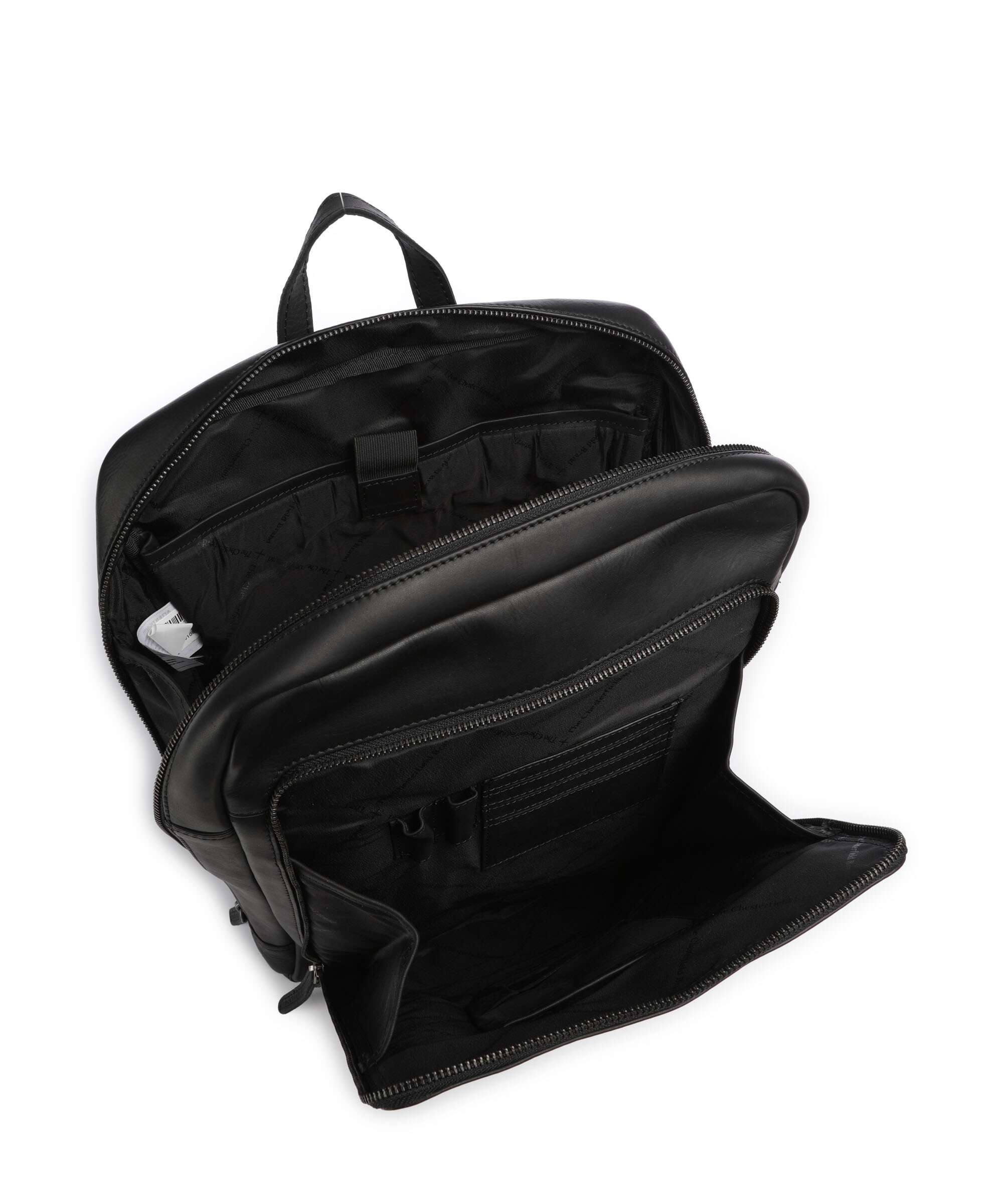 The Chesterfield Brand Cow Wax Pull Up Jasper Sac à dos black - Image 5