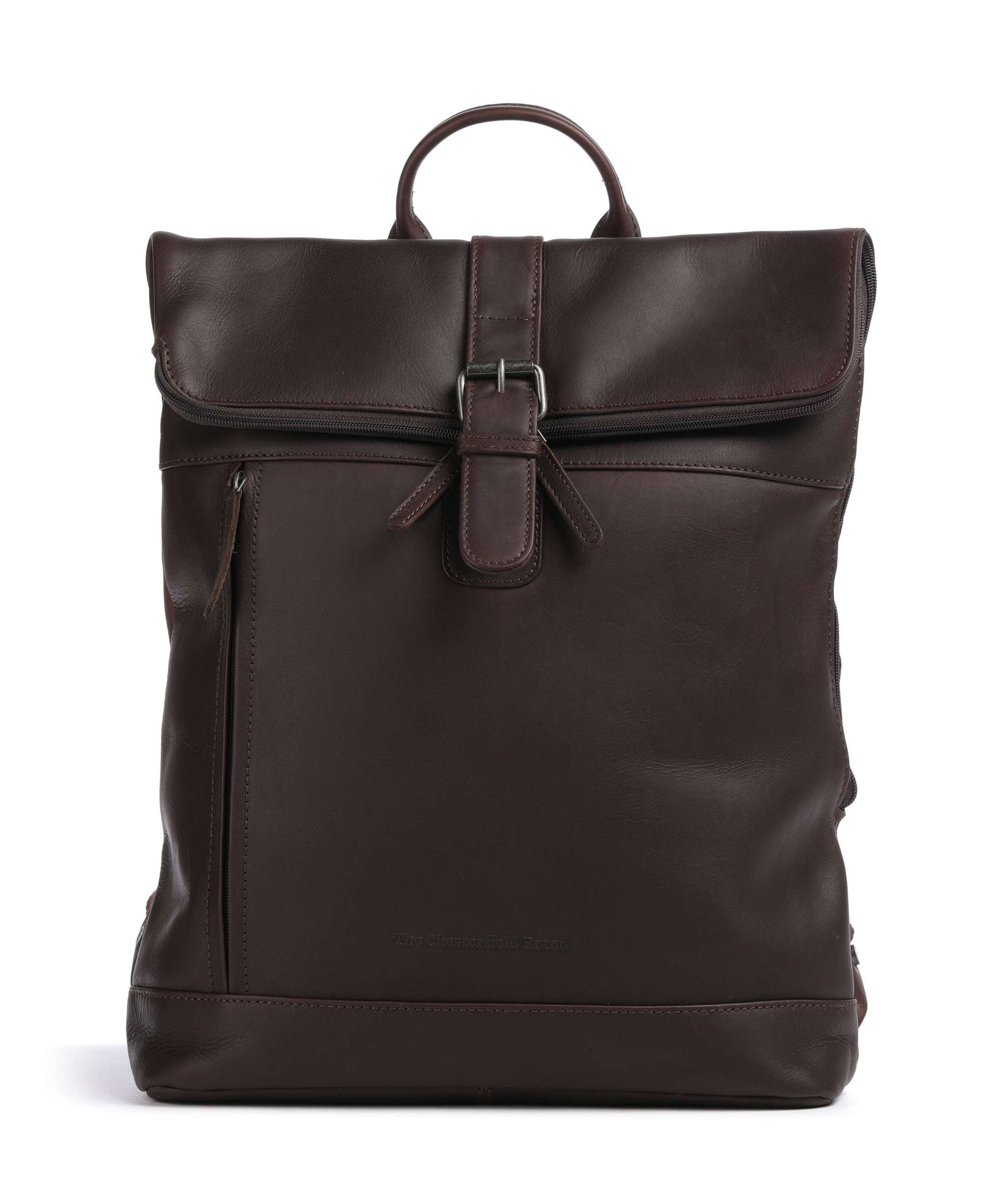 The Chesterfield Brand Cow Wax Pull Up Larsson Sac à dos brown